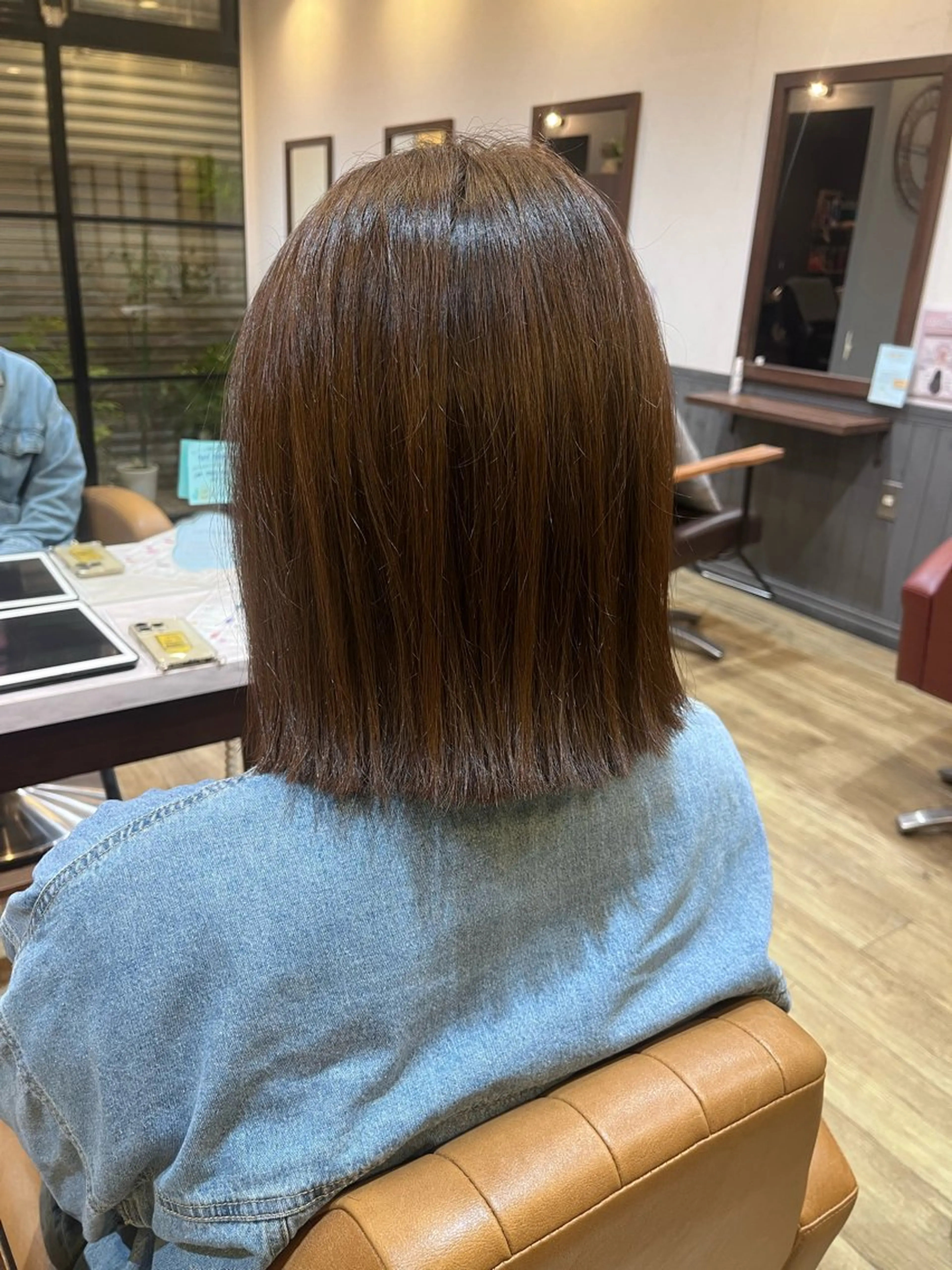 ミディアム ボブ Kasahara Akariのヘアスタイル