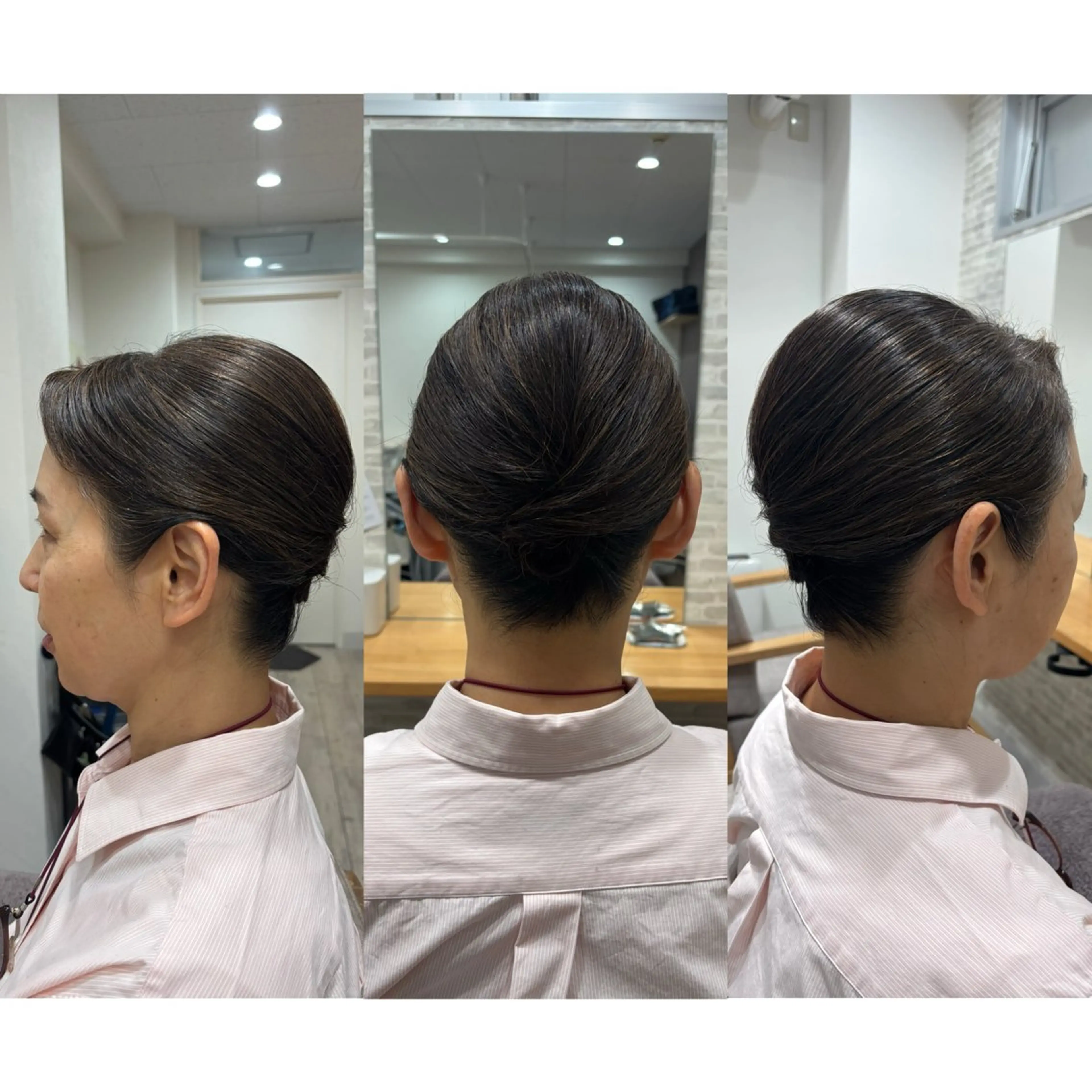 ミディアム ヘアアレンジ 夜会巻き 着付け Gypsoly ☺︎ゆきのその他イメージ