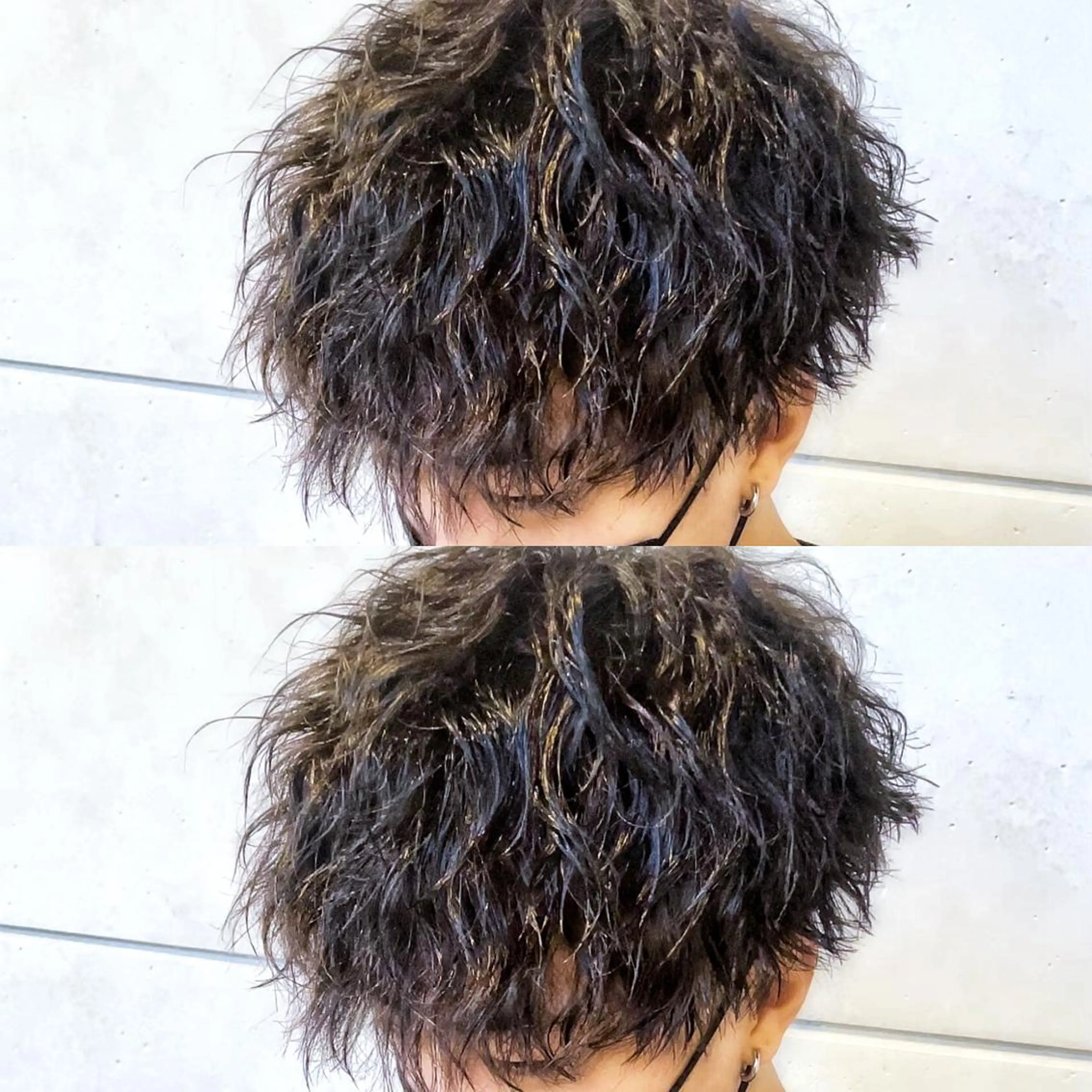 ショート パーマ メンズ マッシュ メンズパーマ ツイストスパイラルパーマ 刈り上げ スパイラルパーマ メンズヘア特化 崎田 成人のヘアスタイル