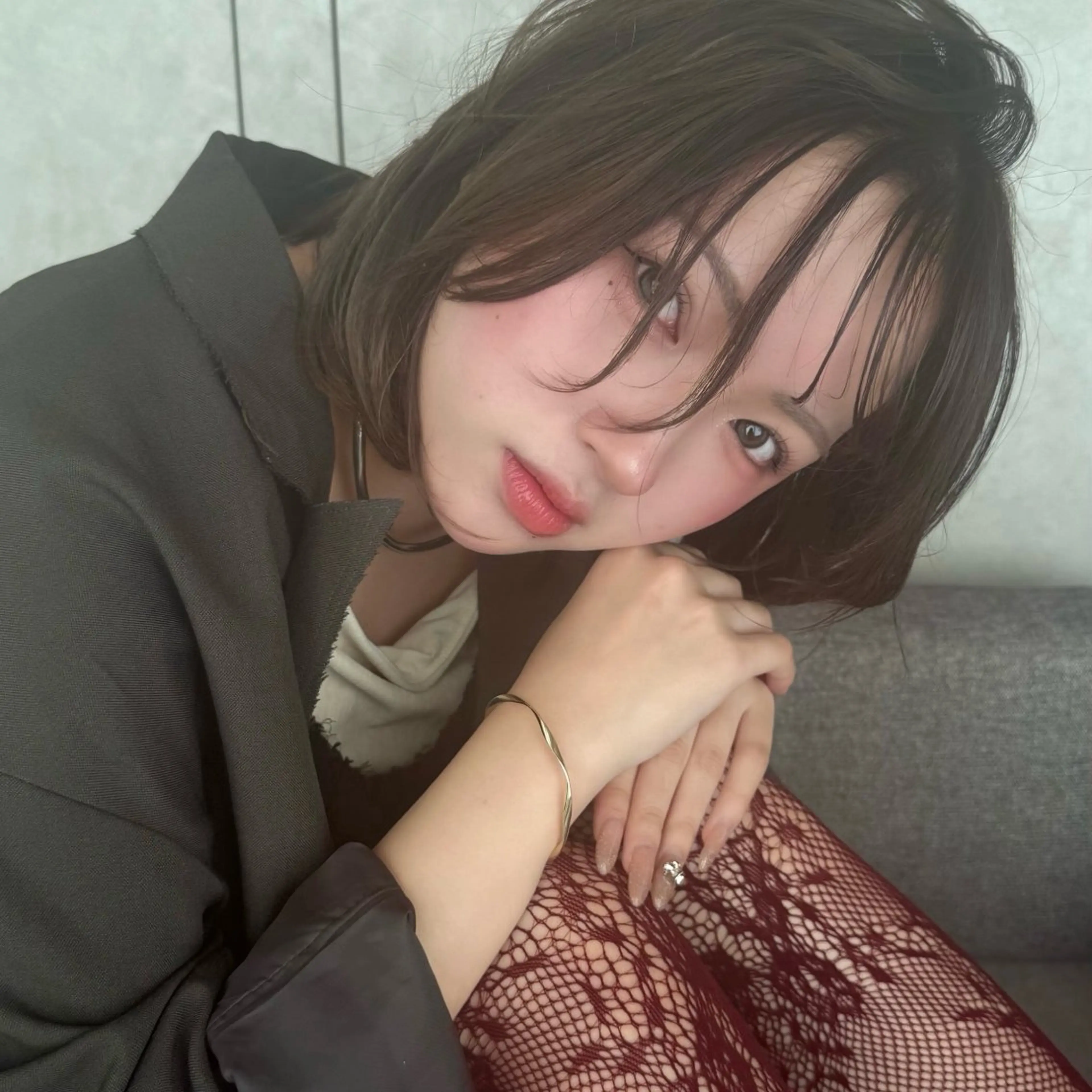 ショート カラー ブリーチ ブリーチなしカラー 髪質改善 似合わせカット ショートヘア ヘアカラー トリートメント レイヤー/顔周り 透明感カラー🥂のヘアスタイル