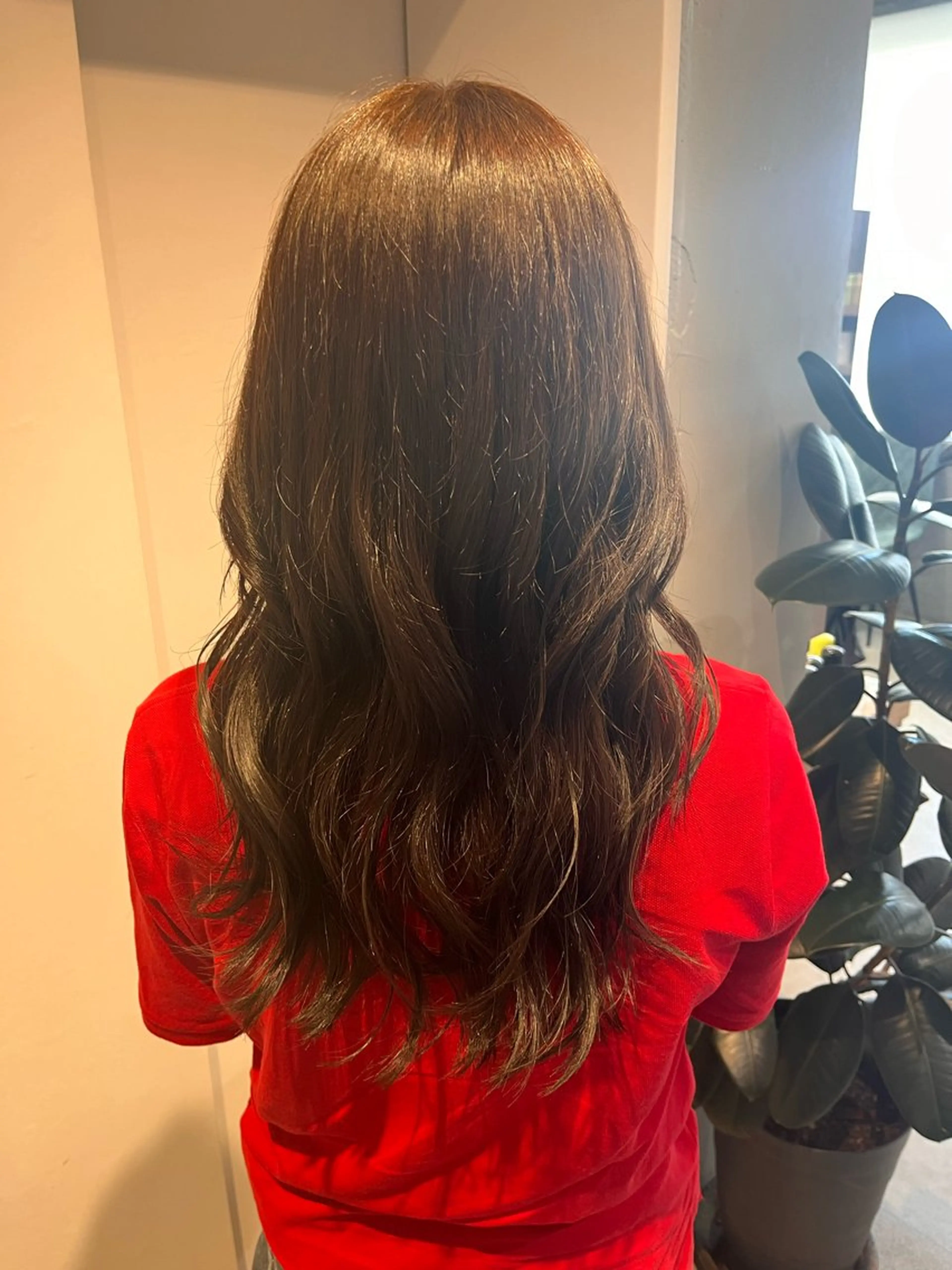 カラー ブラウンカラー ｵﾀｸ美容師🛍/ 酸性ストレート/艶髪のヘアスタイル