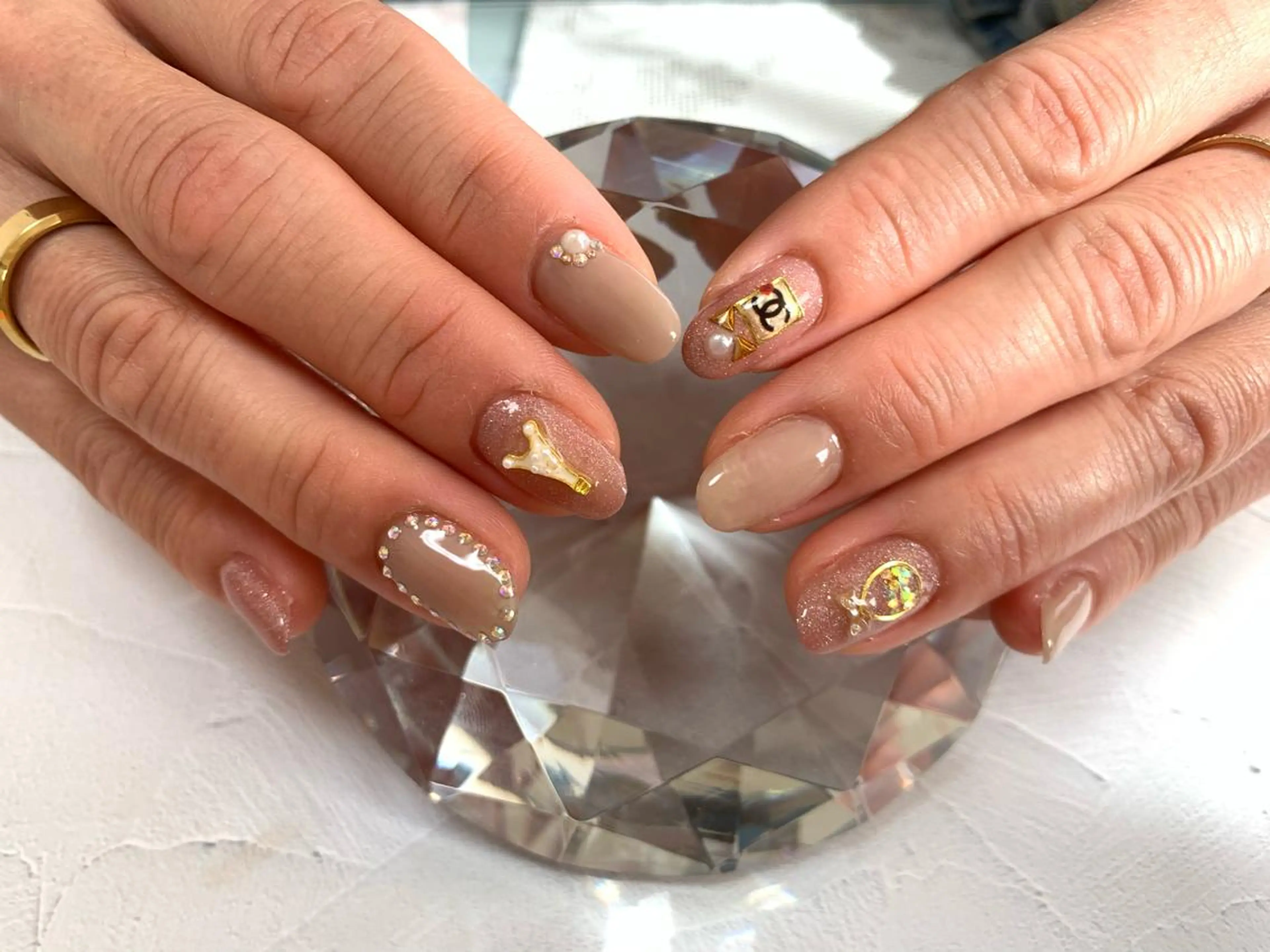 ネイル ブラウン noheanail YONEDAのネイルデザイン