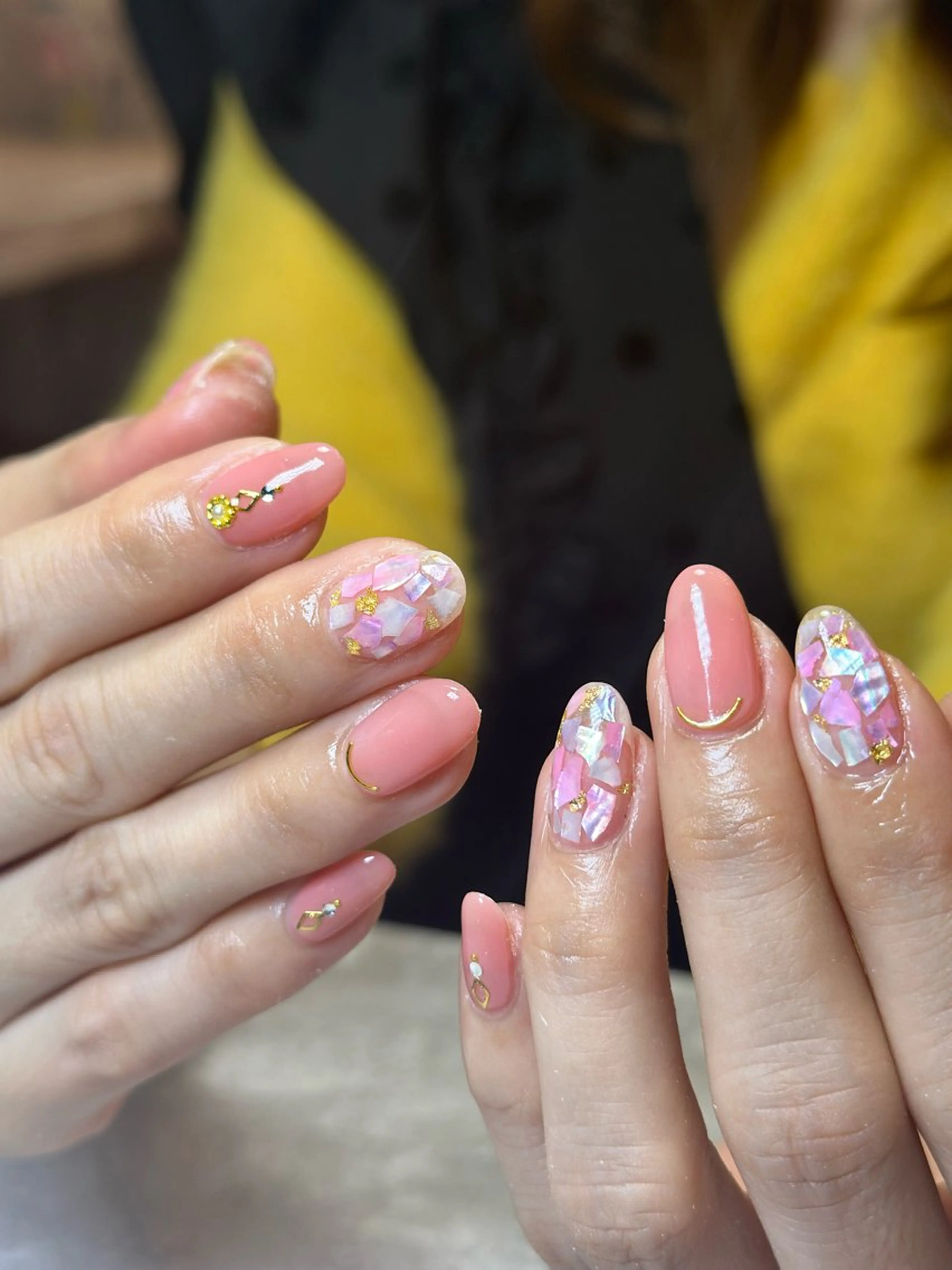 ネイル 持ち込み 松浦 未悠のネイルデザイン