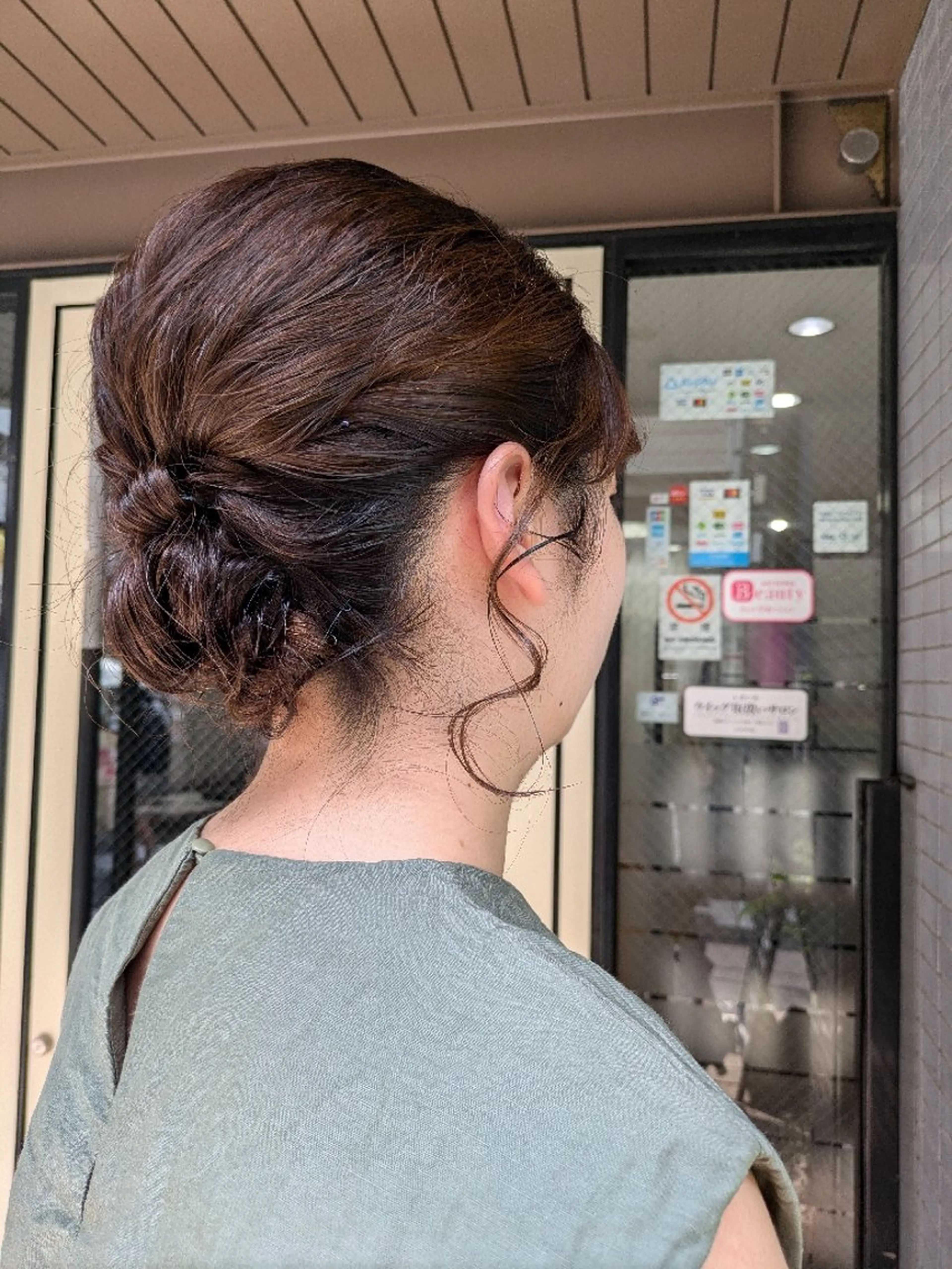 ヘアアレンジ カット ヘアセット 大人女性カット/ヘア セット✨️片本🌸のヘアスタイル