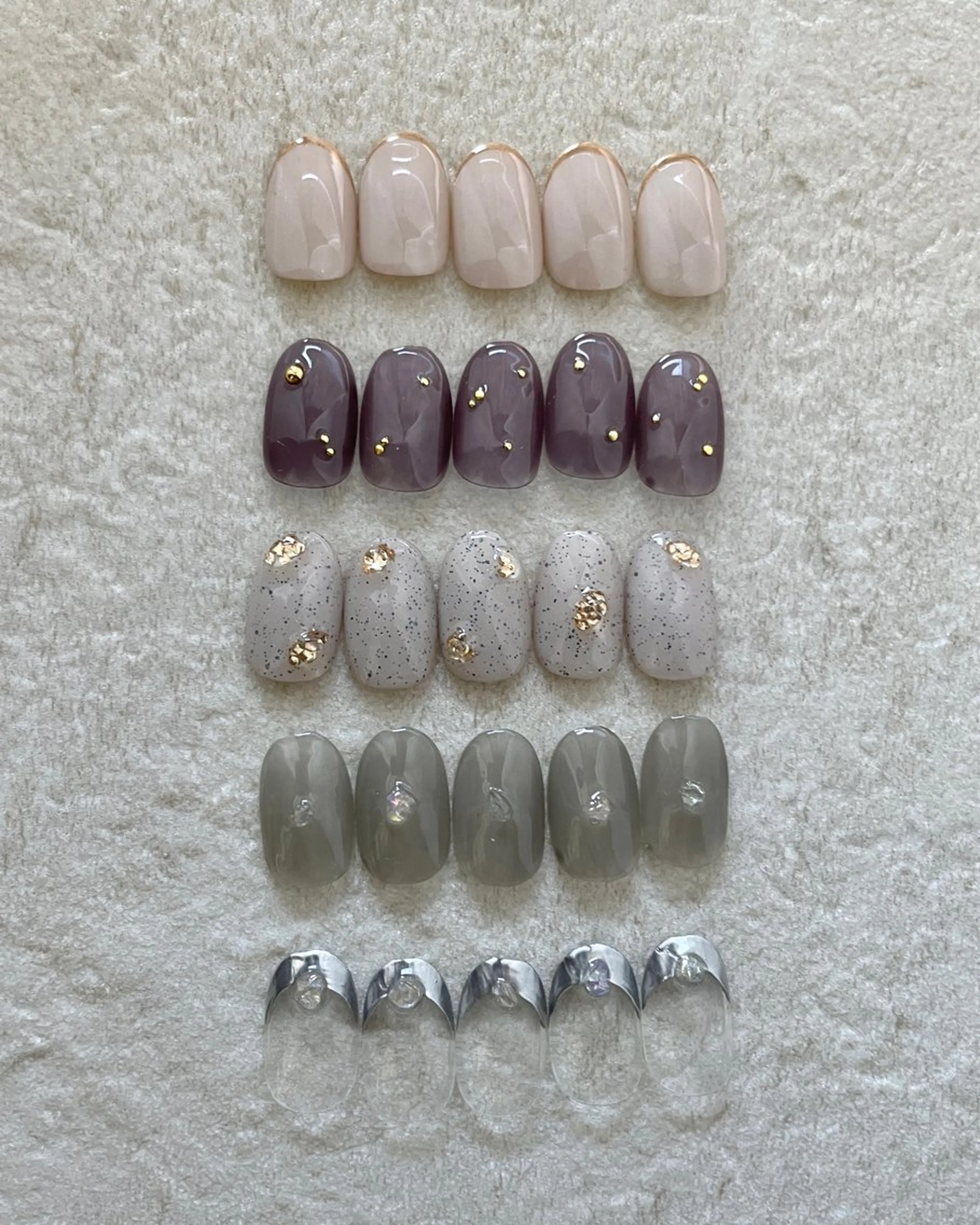 ネイル アートネイル シンプルネイル ハンドネイル "achoe" コエ HARUNAのネイルデザイン