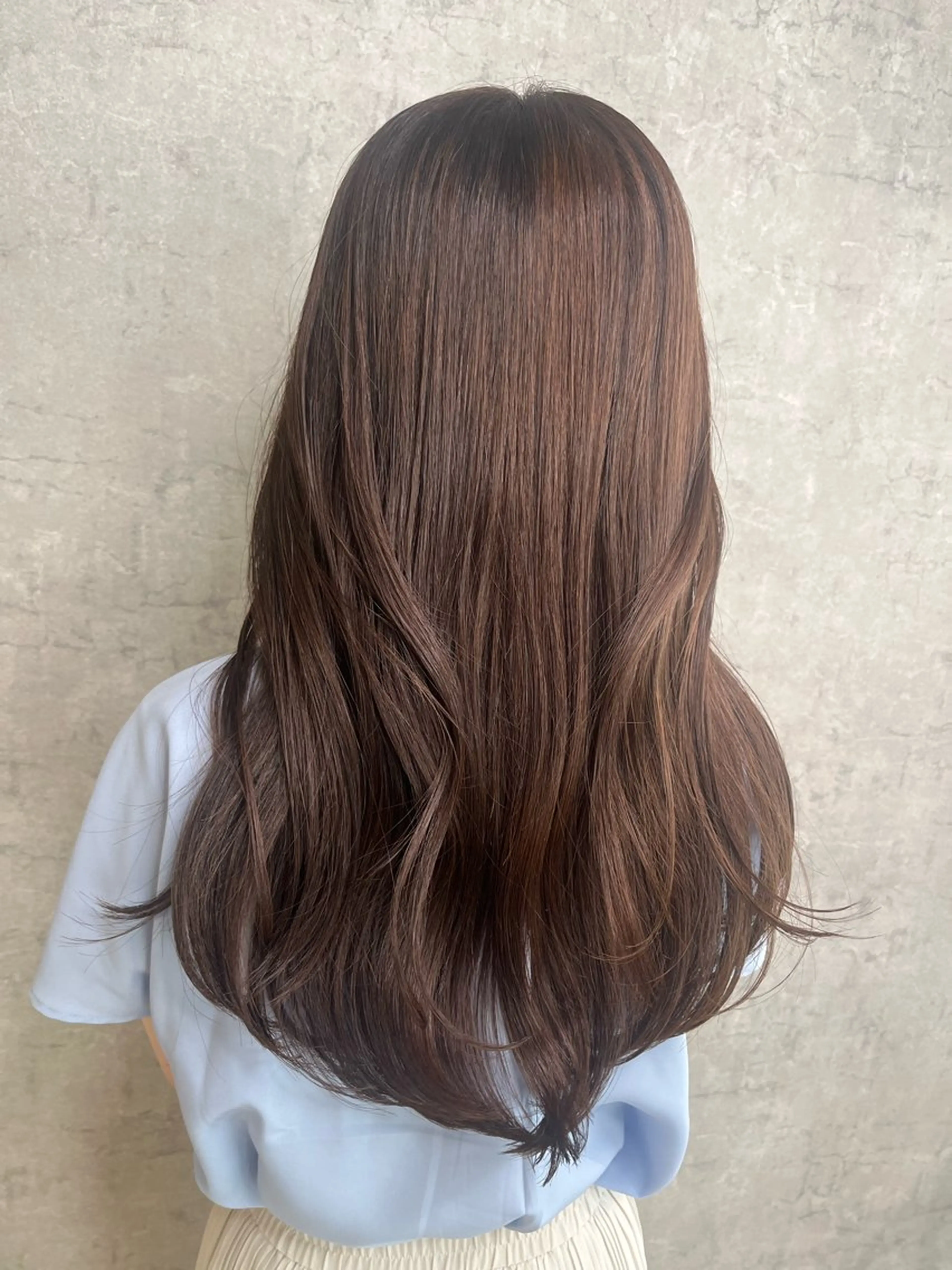 セミロング KAEDE🎀 カラー＆パーマ特化のヘアスタイル