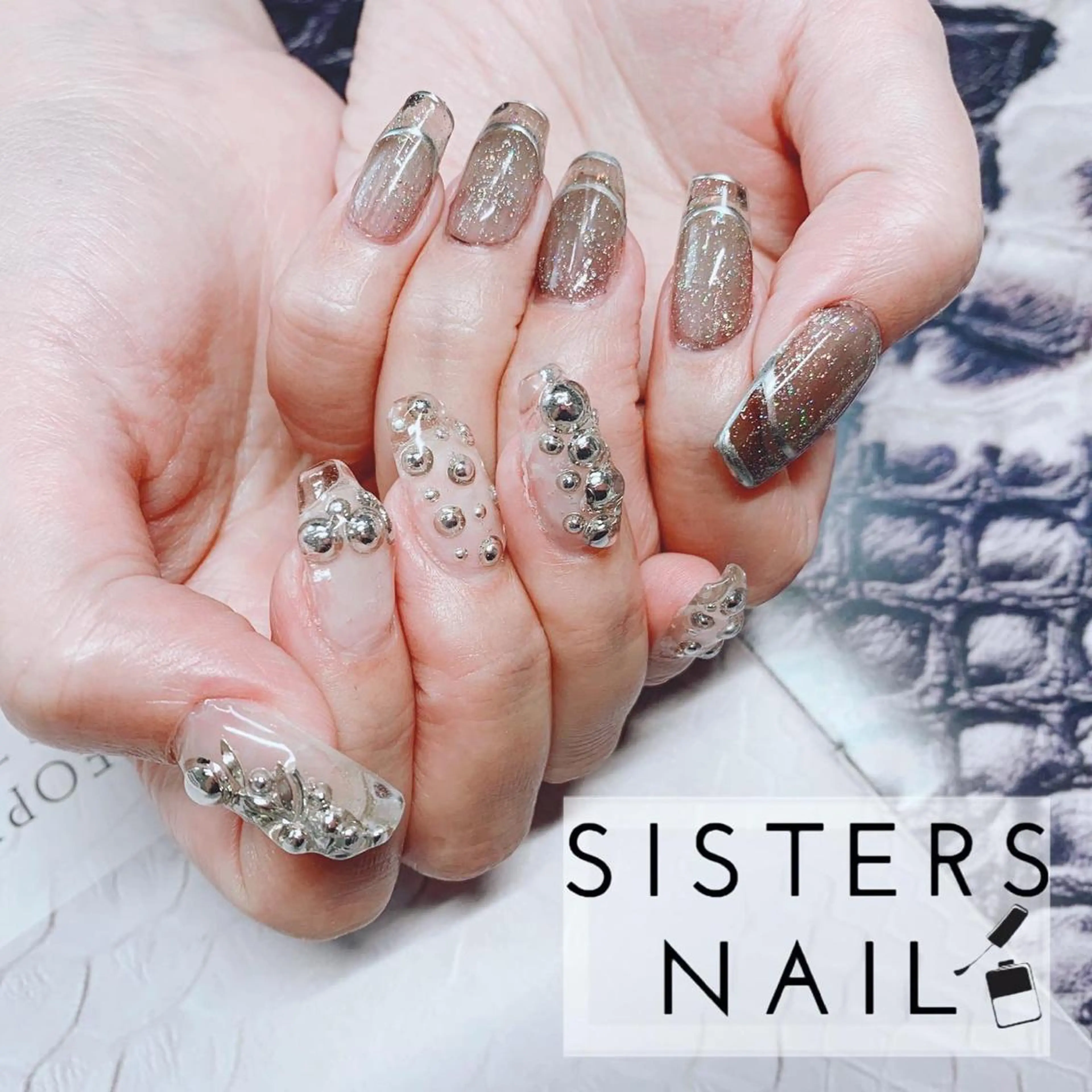 ネイル ハンドネイル ハンドケア sisters nail.fのネイルデザイン