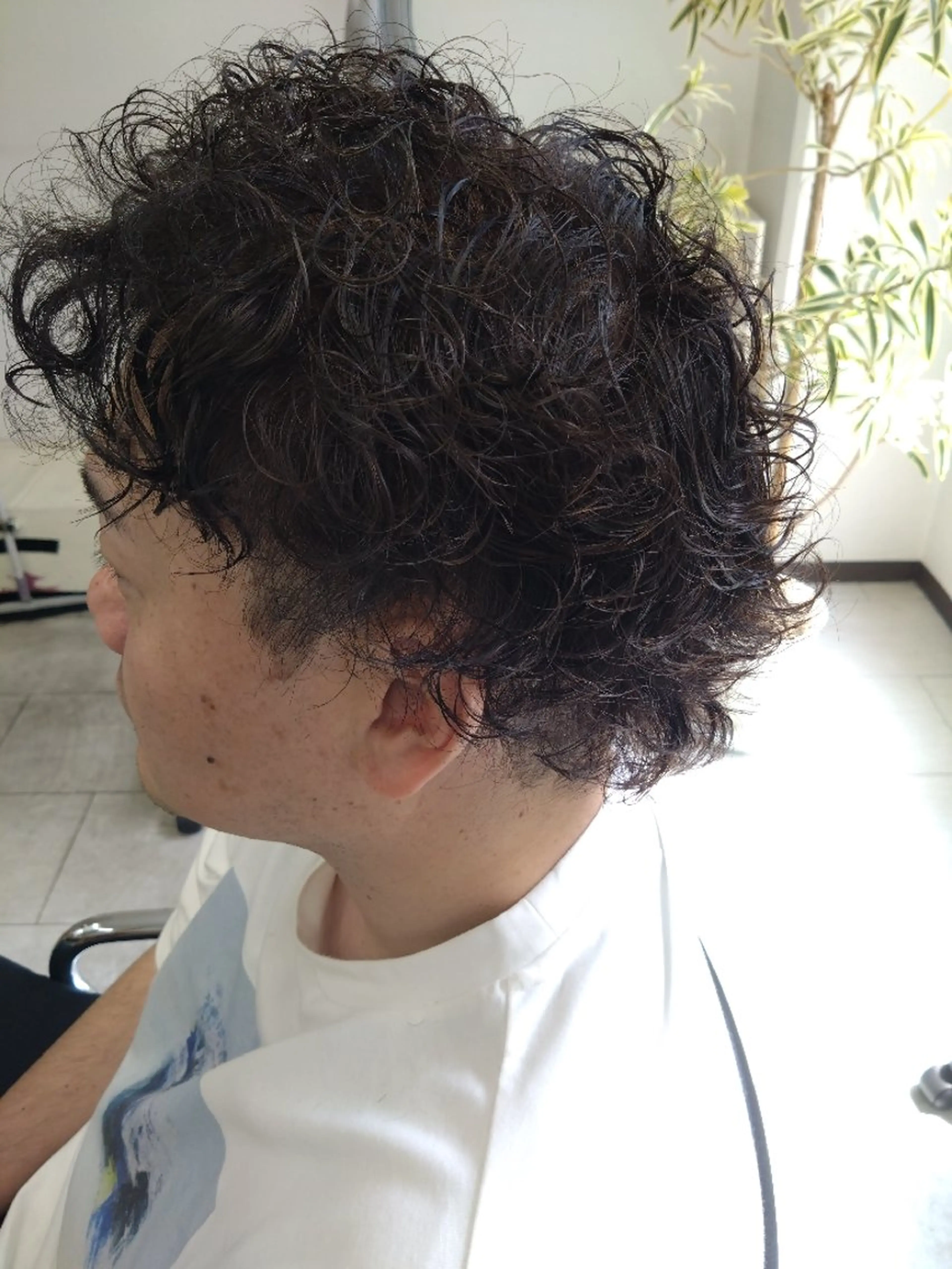 ショート メンズ パーマ カラー メンズパーマ SCENARIO ✨シナリオ✨のヘアスタイル