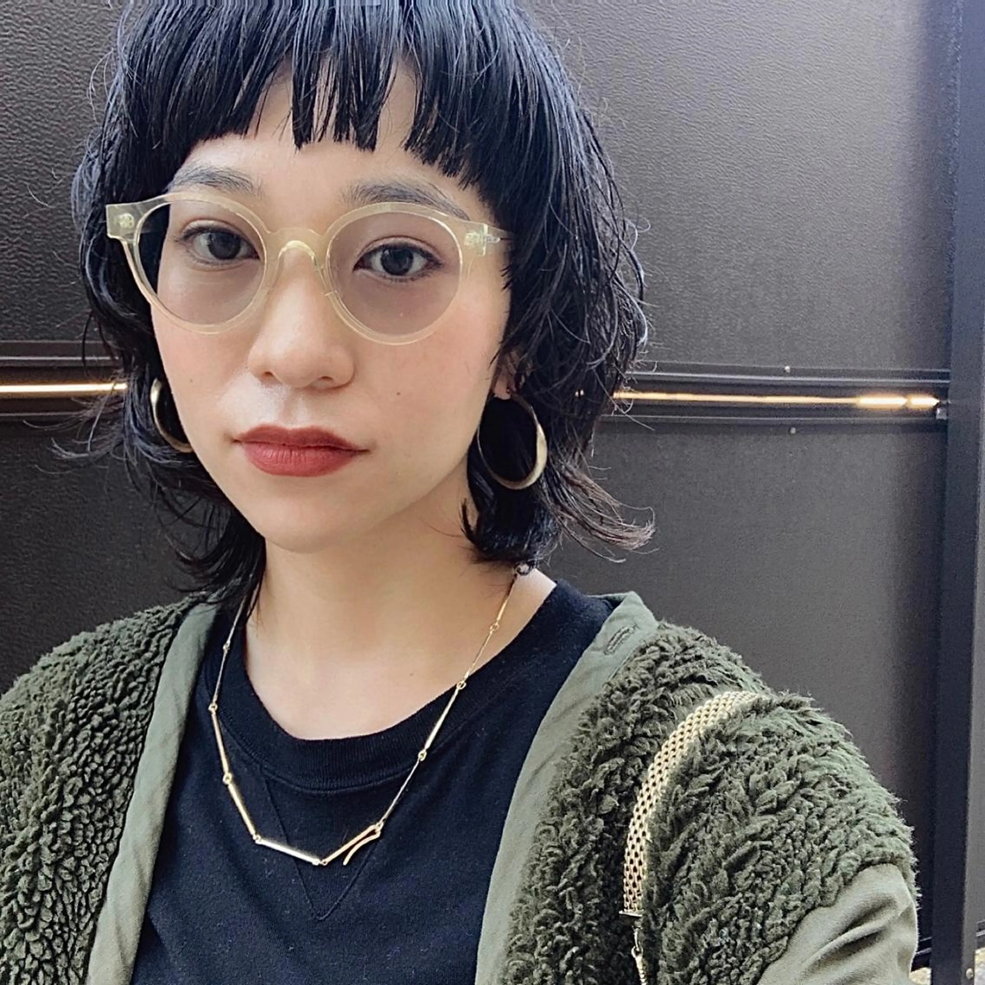 ミディアム パーマ カット パーマ KAWATOKO MISUZUのヘアスタイル