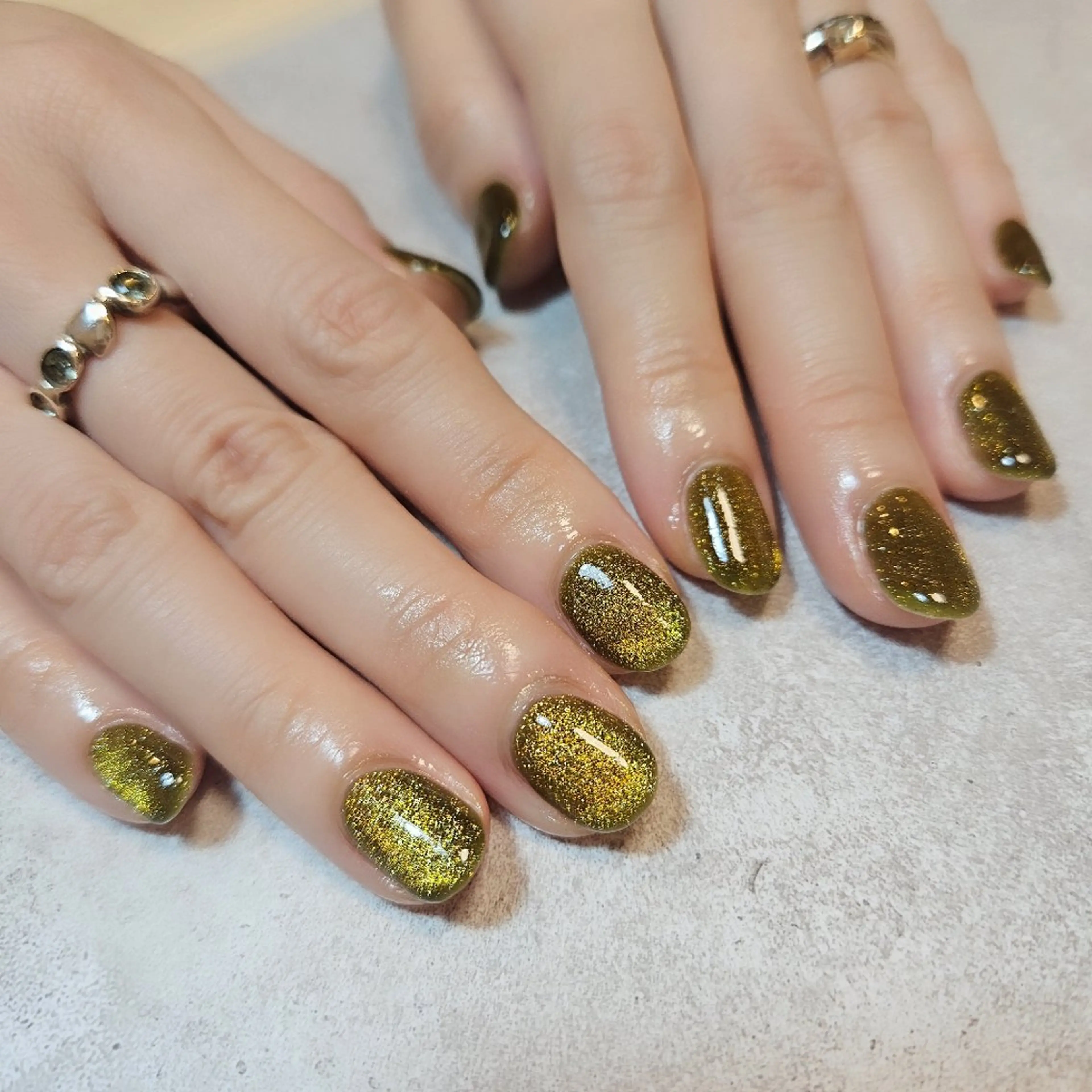 ネイル ジェルネイル マグネットネイル ニュアンスネイル パラジェル ハンドネイル Nailsalon manoのネイルデザイン