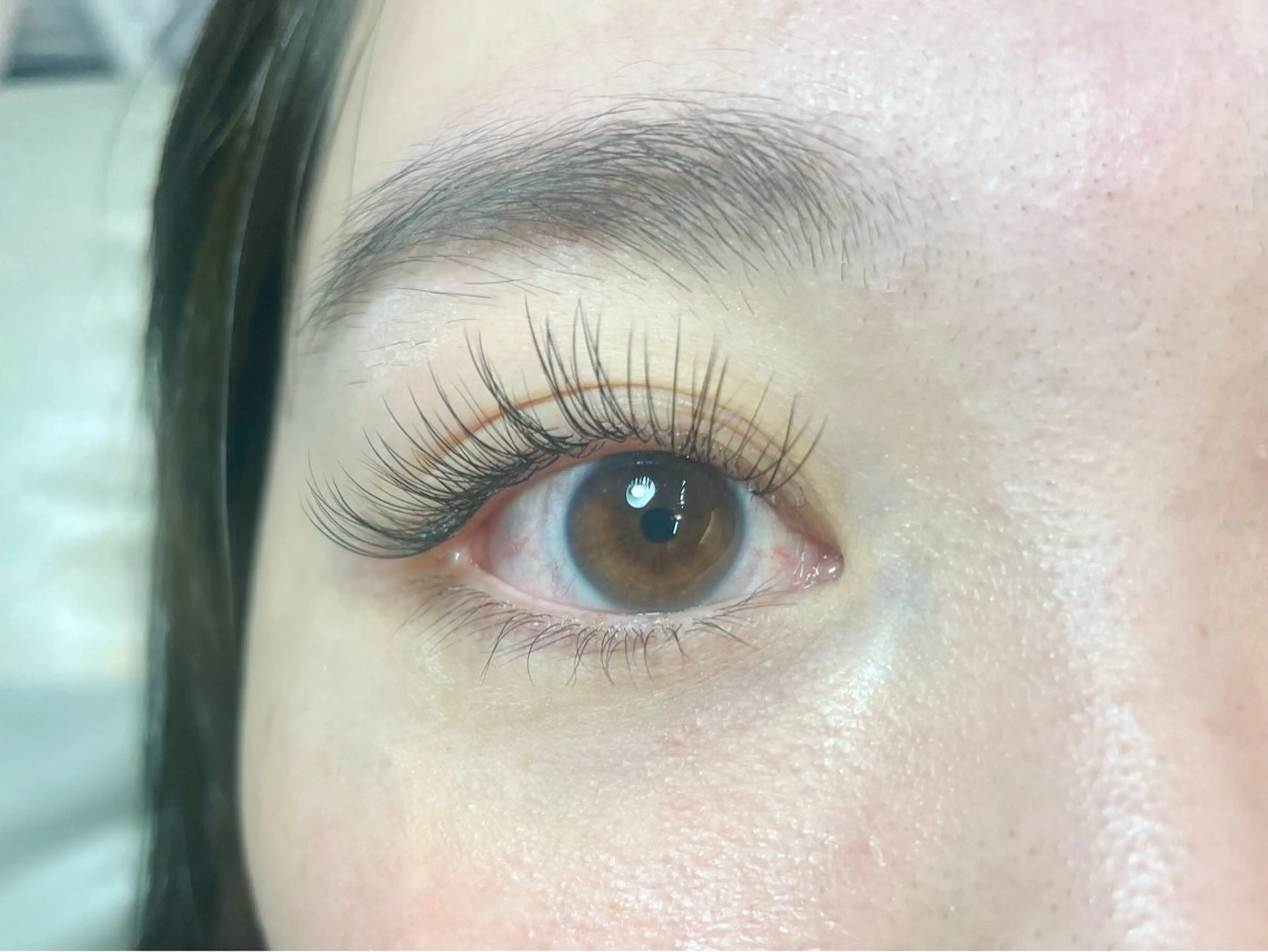 マツエク・マツパ フラットラッシュ 目尻長め パリジェンヌラッシュリフト etora ★目黒店★のマツエク・マツパデザイン