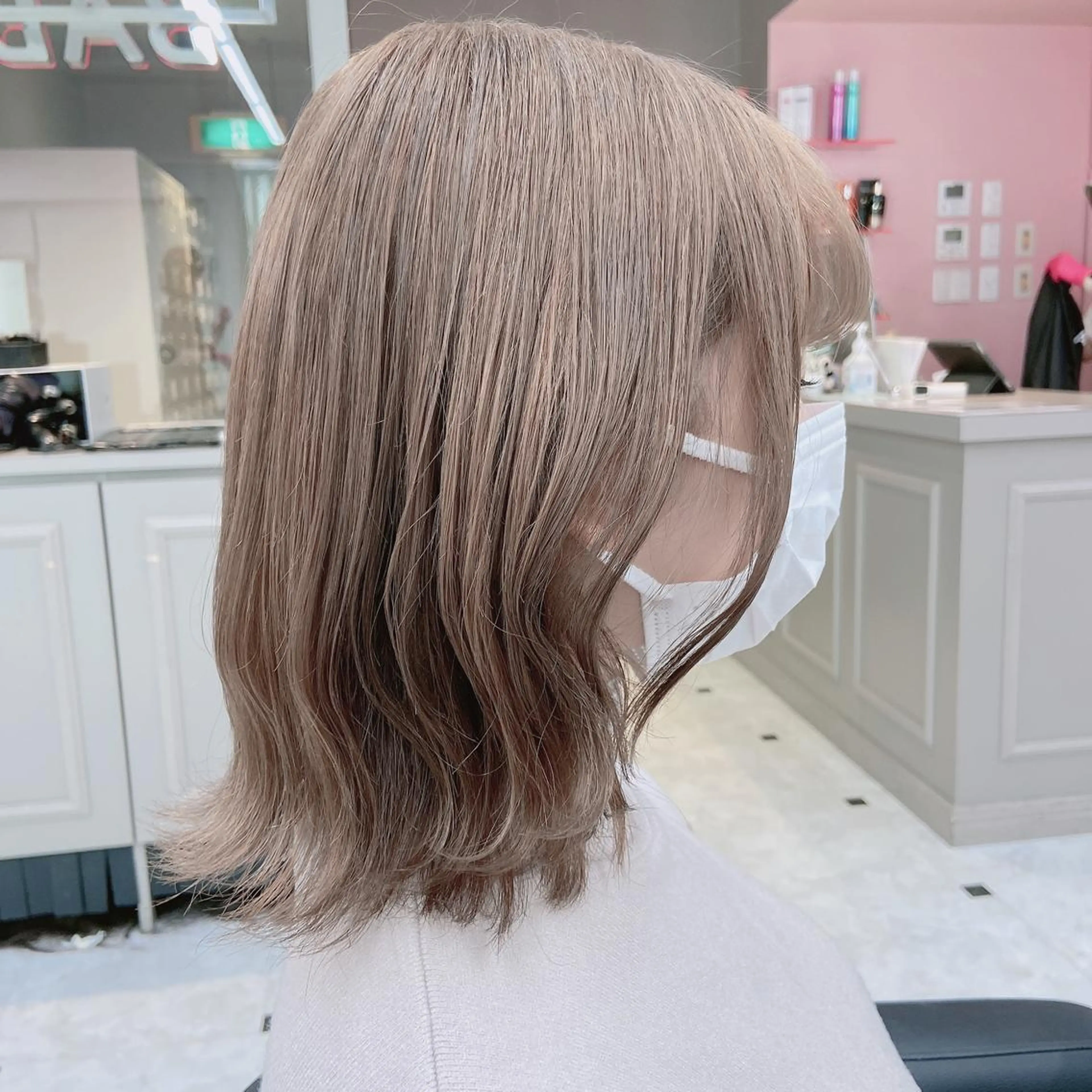 ミディアム カラー ヘアアレンジ 💖艶と似合わせ💖 カラーカット💖のヘアスタイル