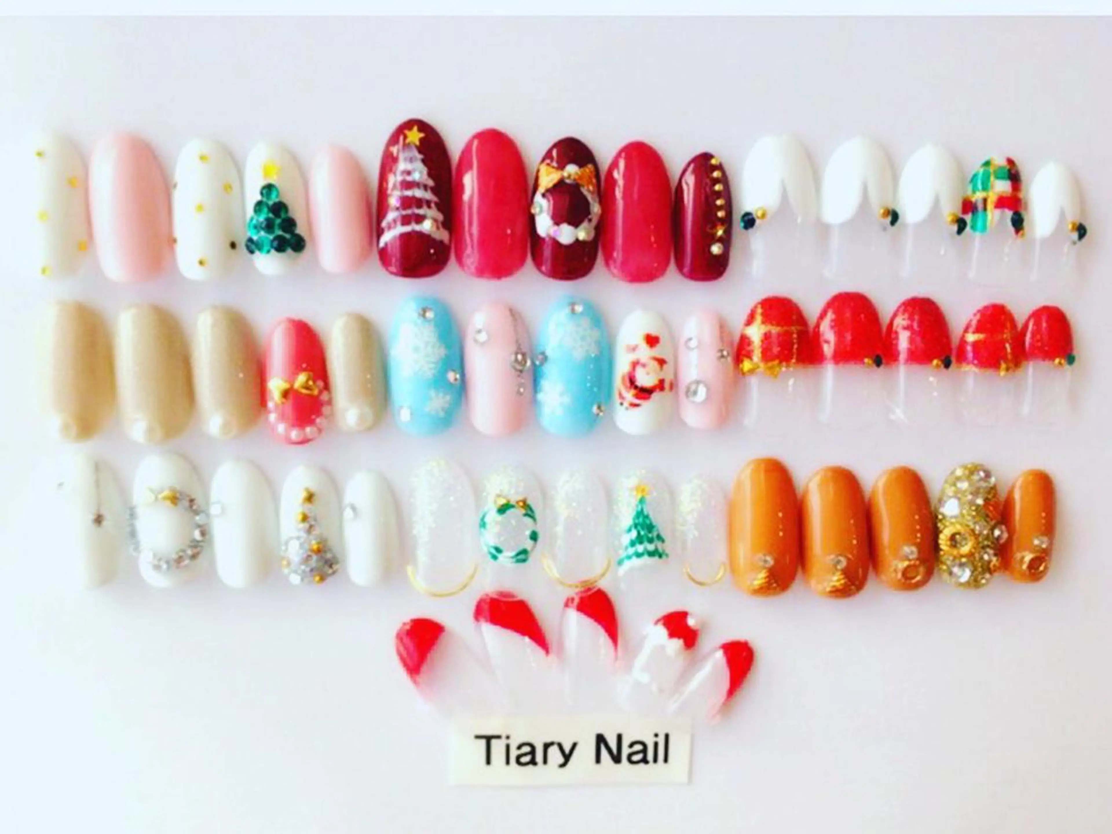 ネイル ハンドネイル 💗🪽Tiary Nail🪽💗のネイルデザイン