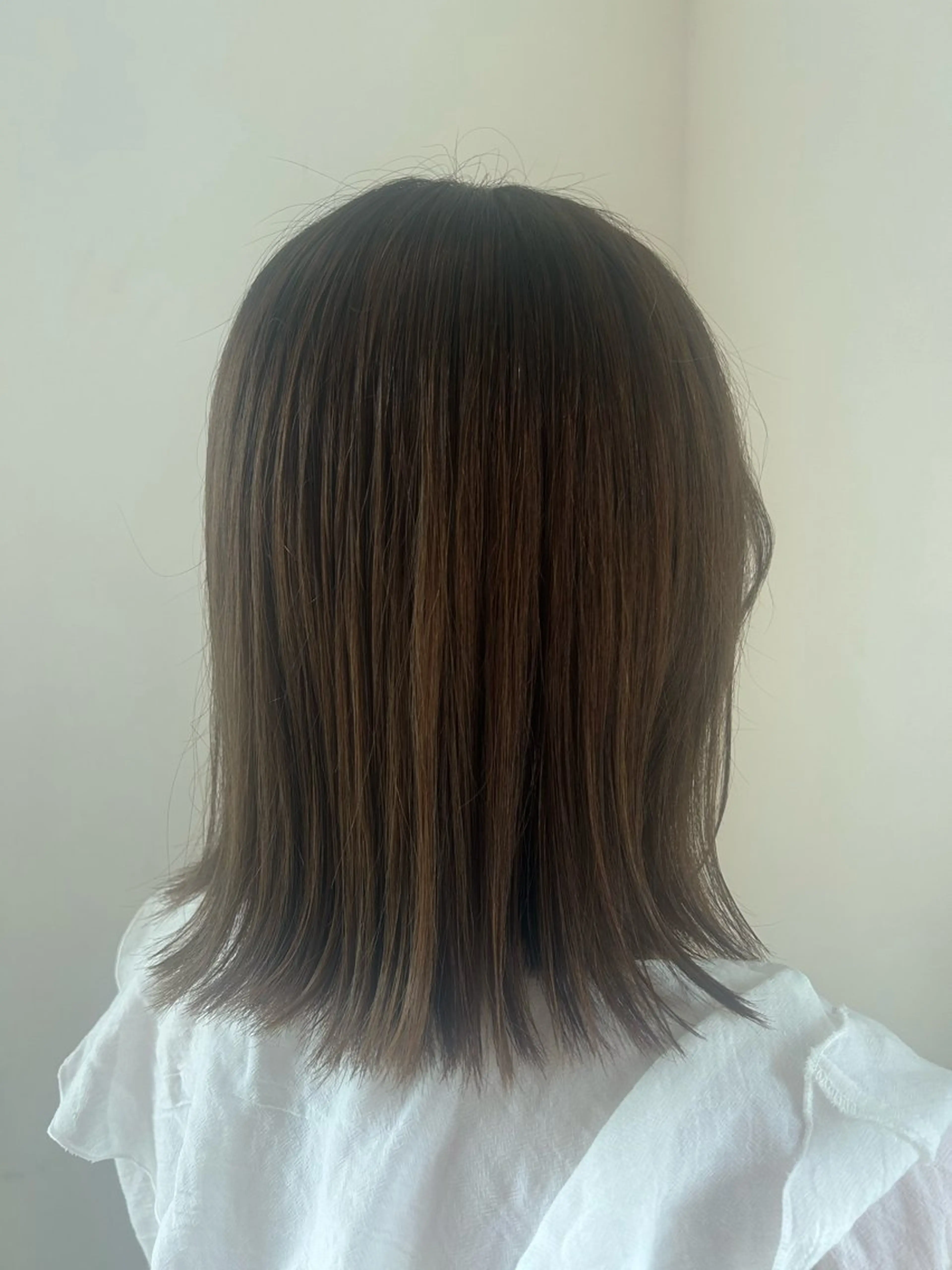 ミディアム カラー 畠中 望来のヘアスタイル