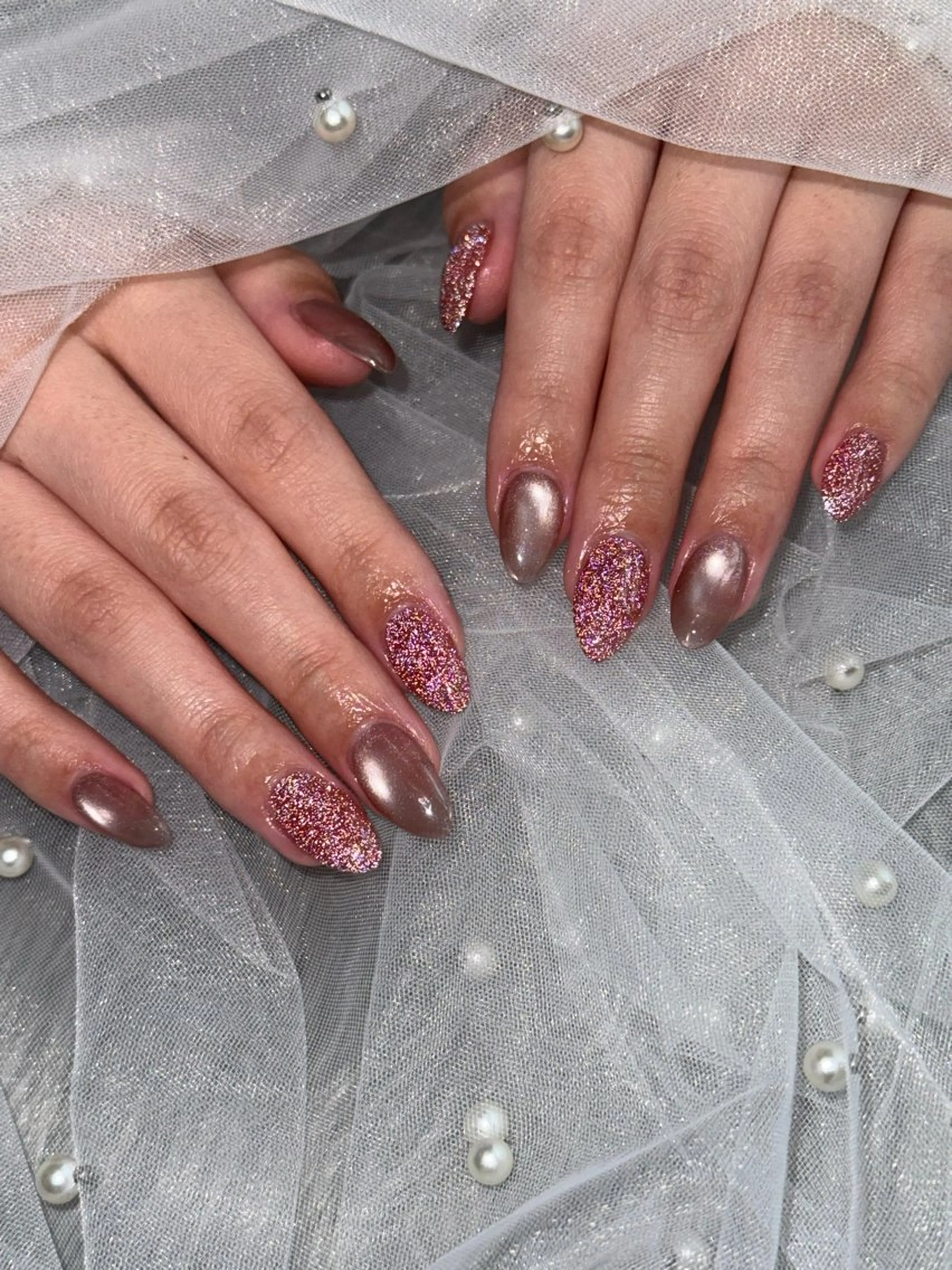 ミディアム ハンドネイル forR's AIKAのネイルデザイン