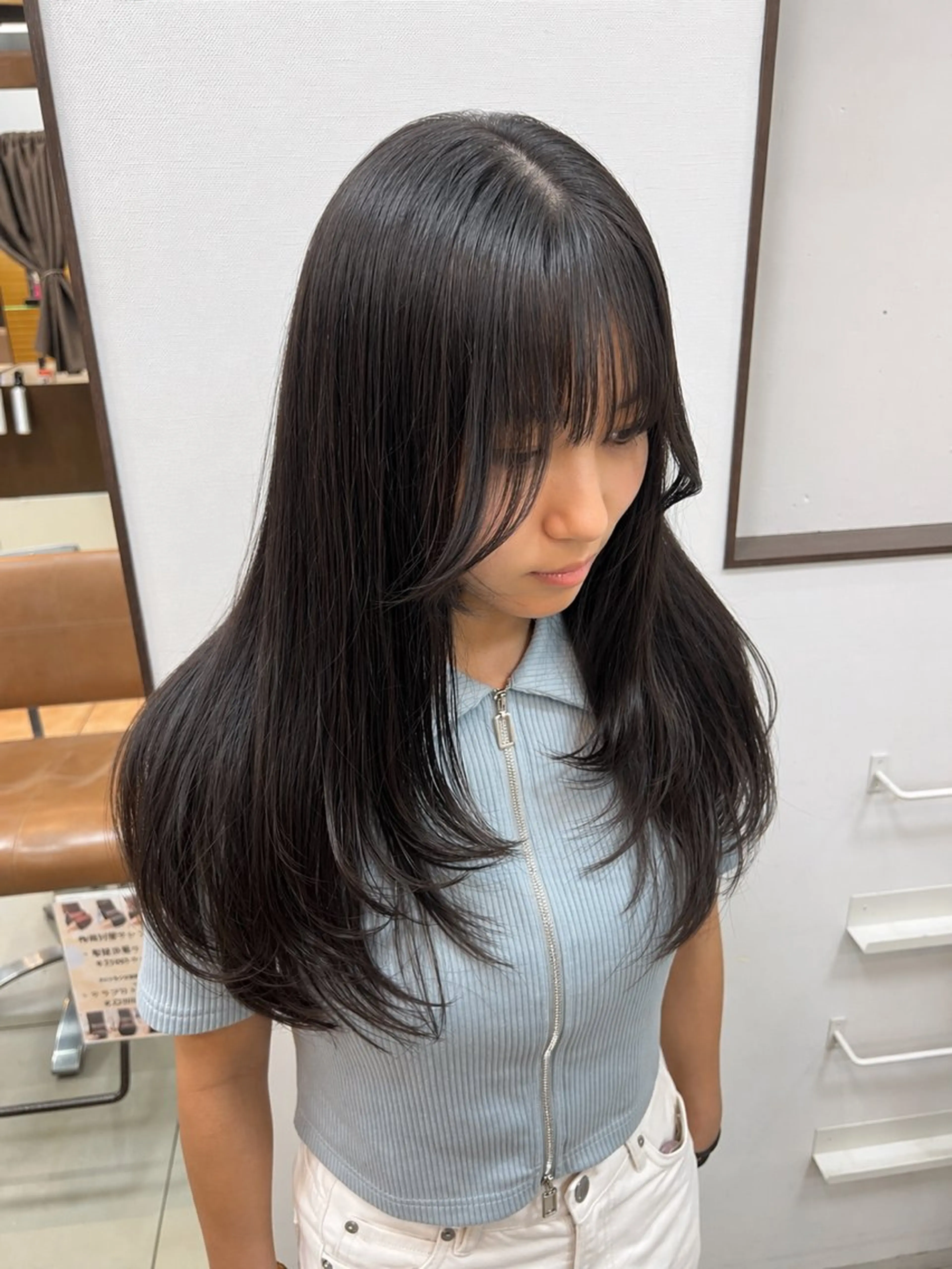 セミロング カット ヘアカラー トリートメント メンズカット/パーマ /森本翔大のヘアスタイル