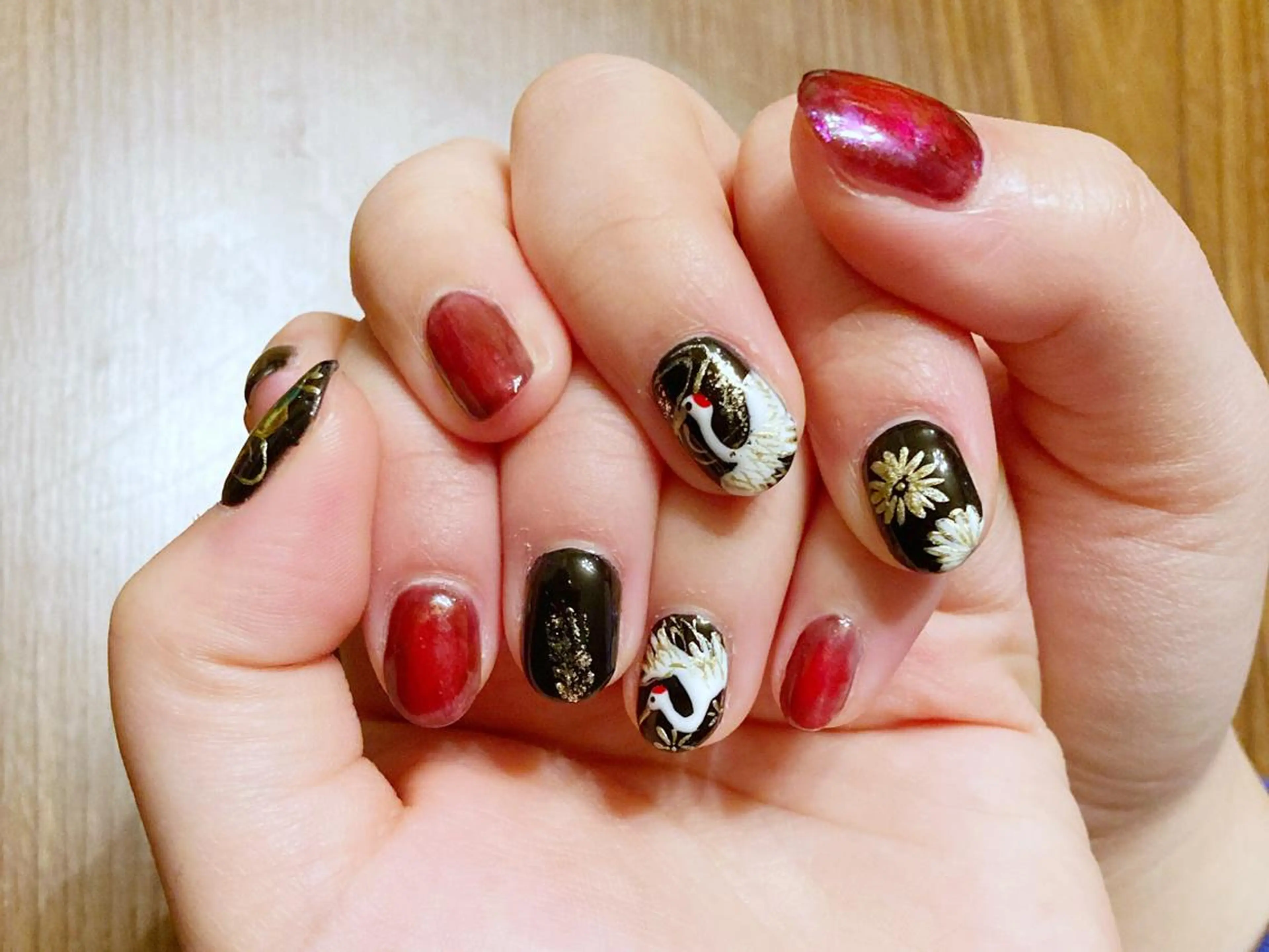 ネイル 成人式 ハンドネイル NailSalon liberのネイルデザイン