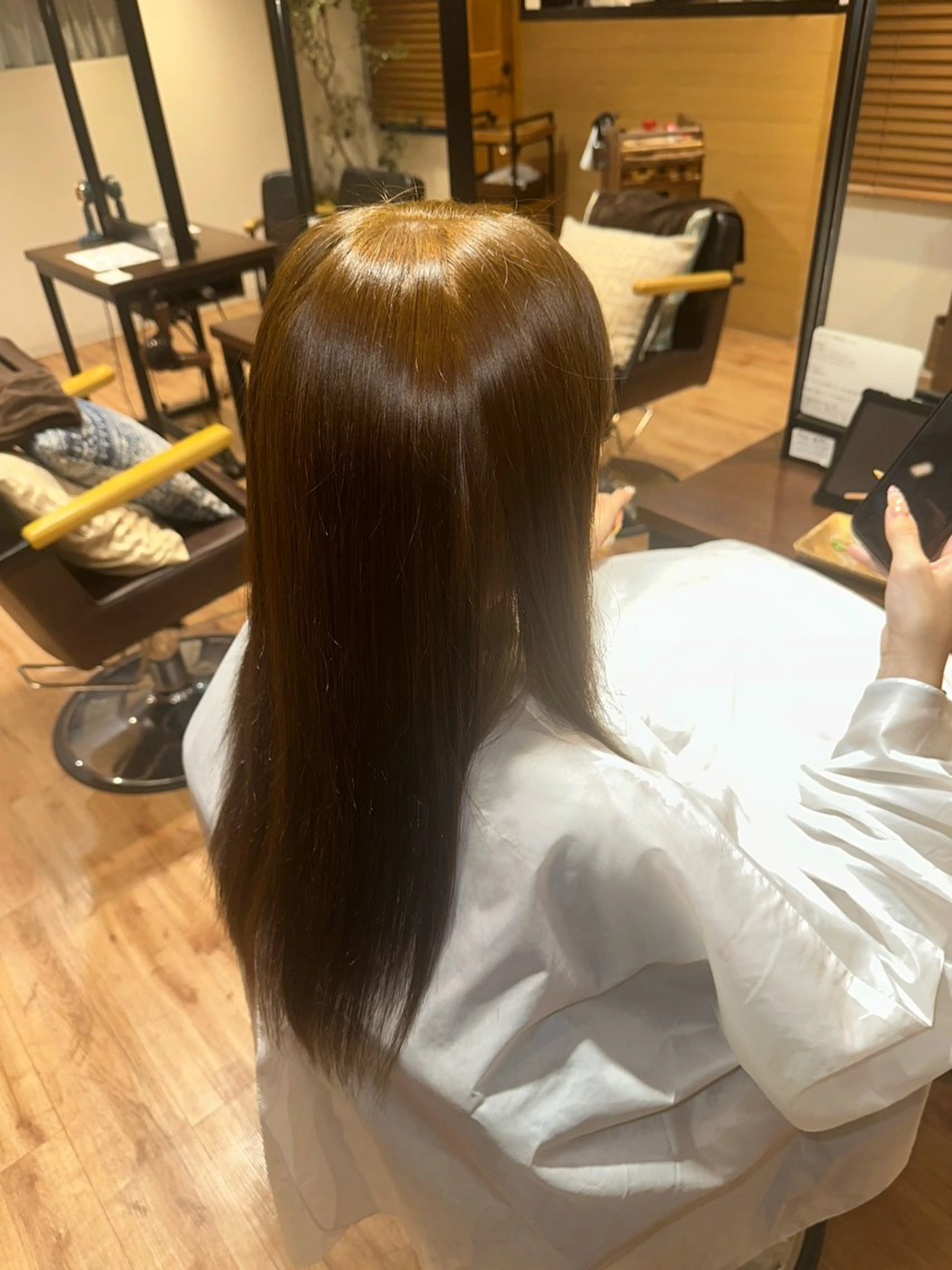 カラー りせ 🧸𖤐久米川のヘアスタイル