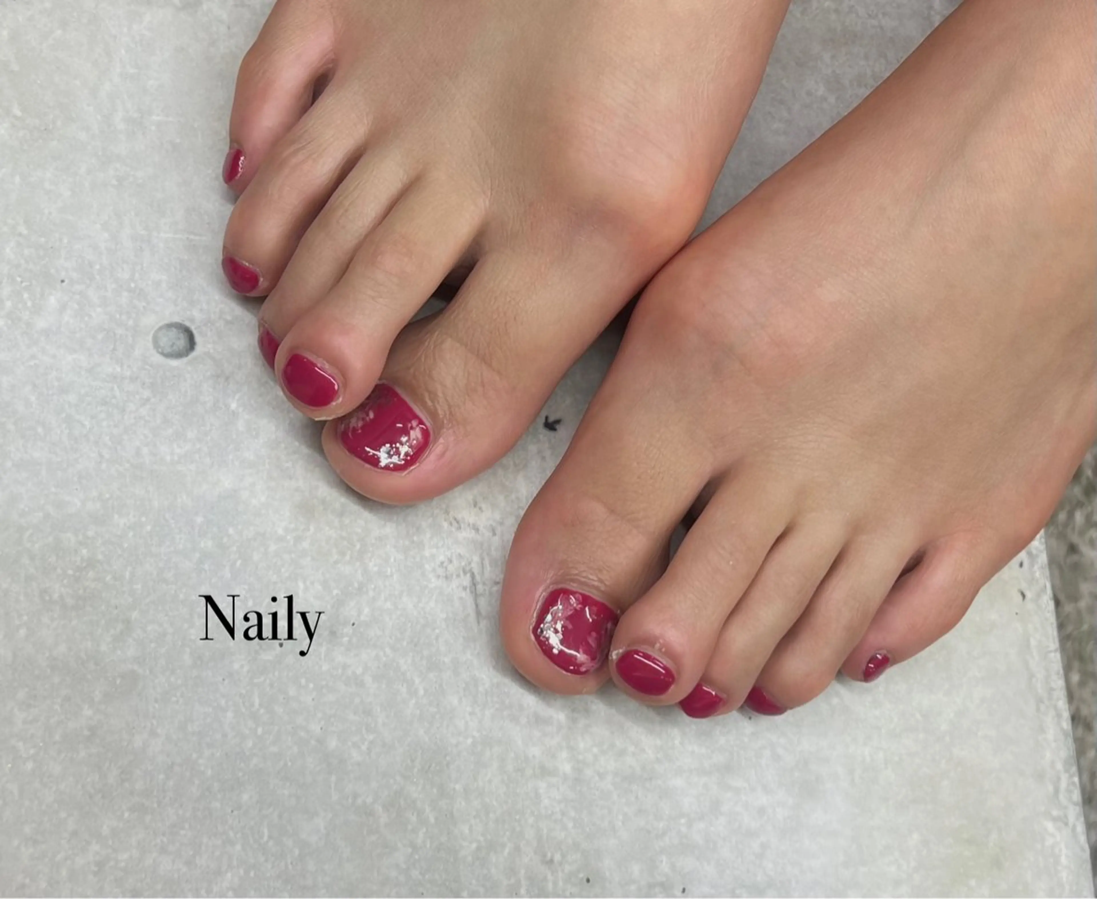 ネイル ラメ(グリッター) ピンク 黄色 Naily立川店 ⟡.·fujitaのネイルデザイン