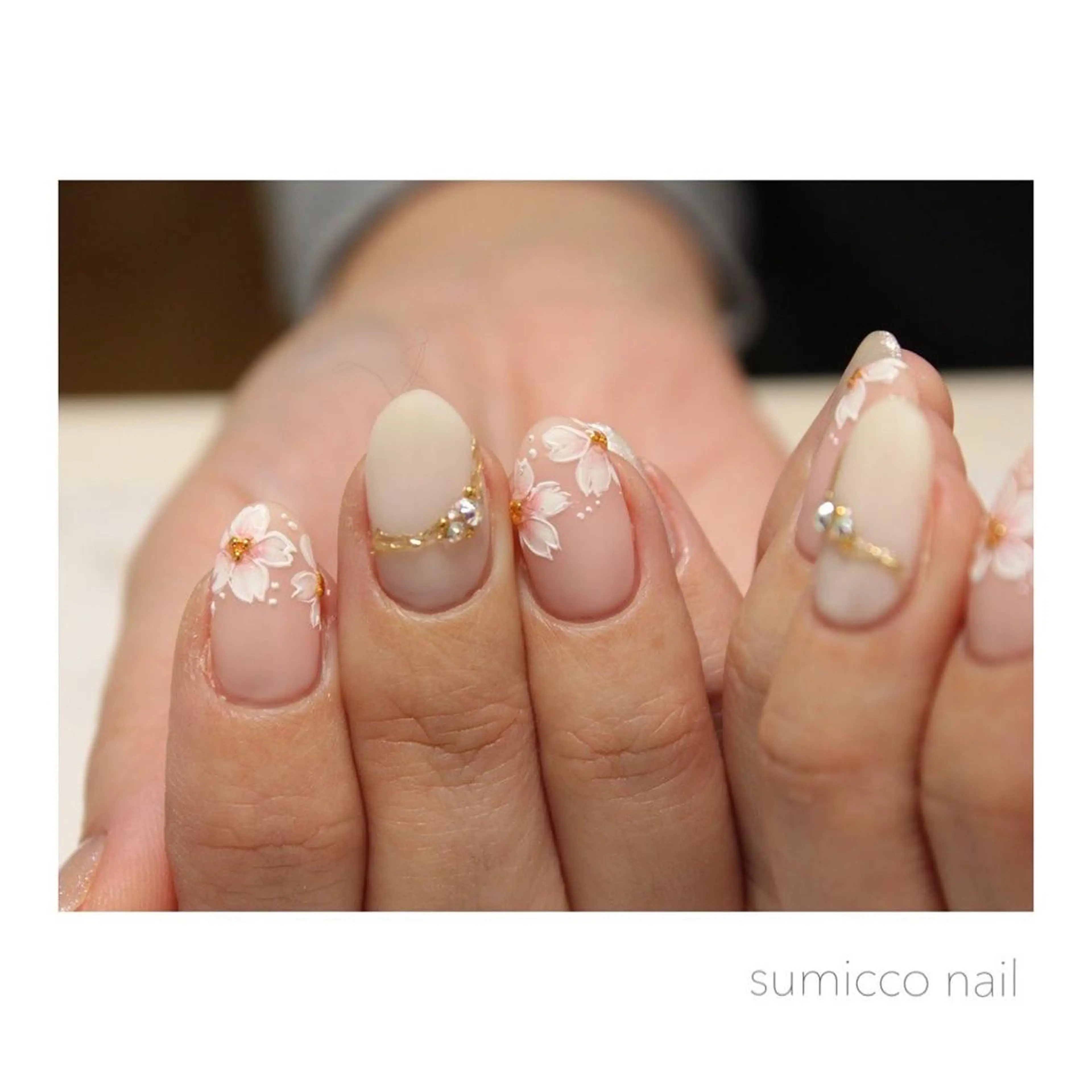 ネイル ハンドネイル ハンドケア sumicco nailのネイルデザイン