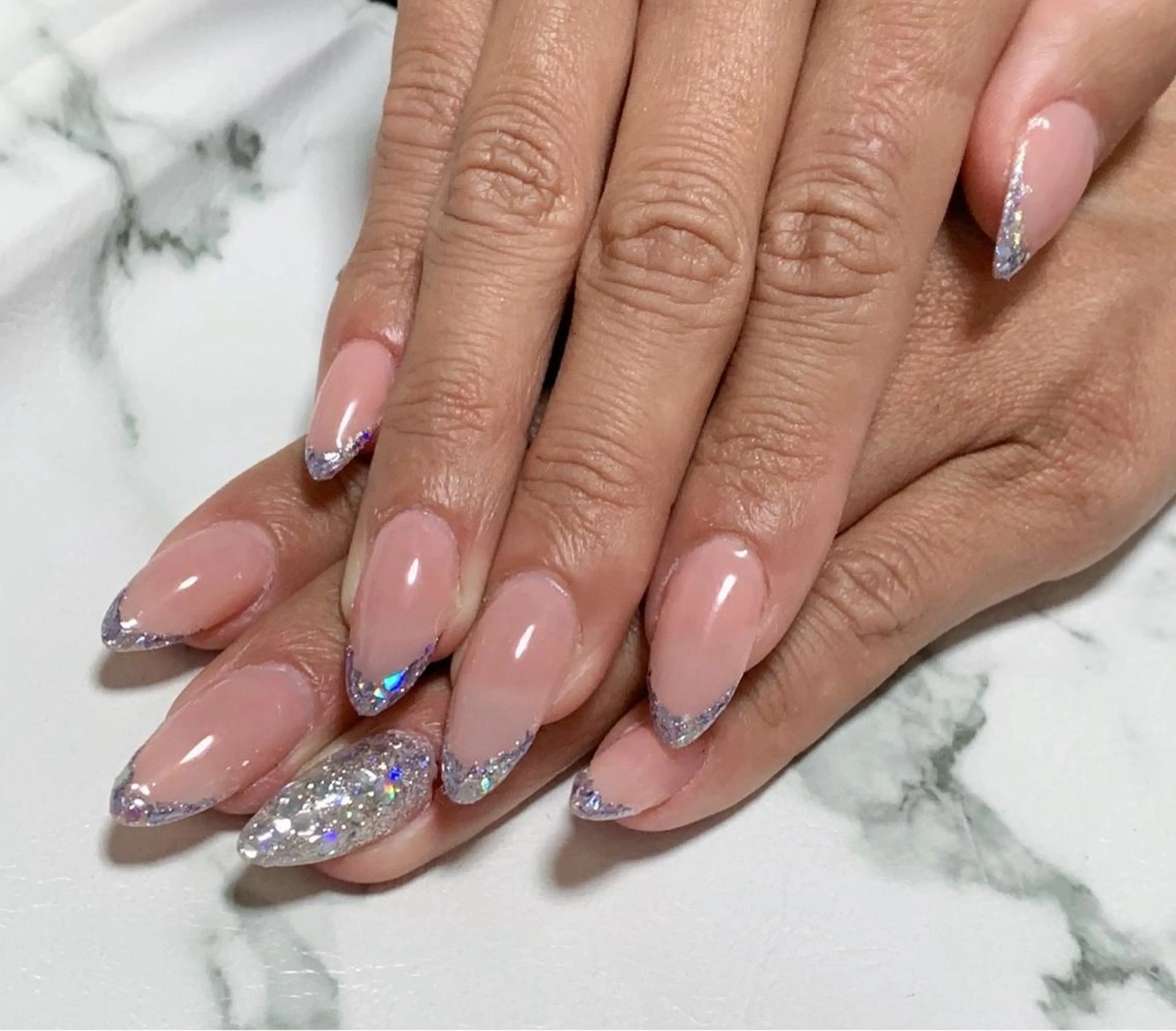 ネイル アニマル柄 アートネイル ニュアンスネイル スカルプネイル シンプルネイル ハンドネイル x.1.0.nail ♡Cのネイルデザイン