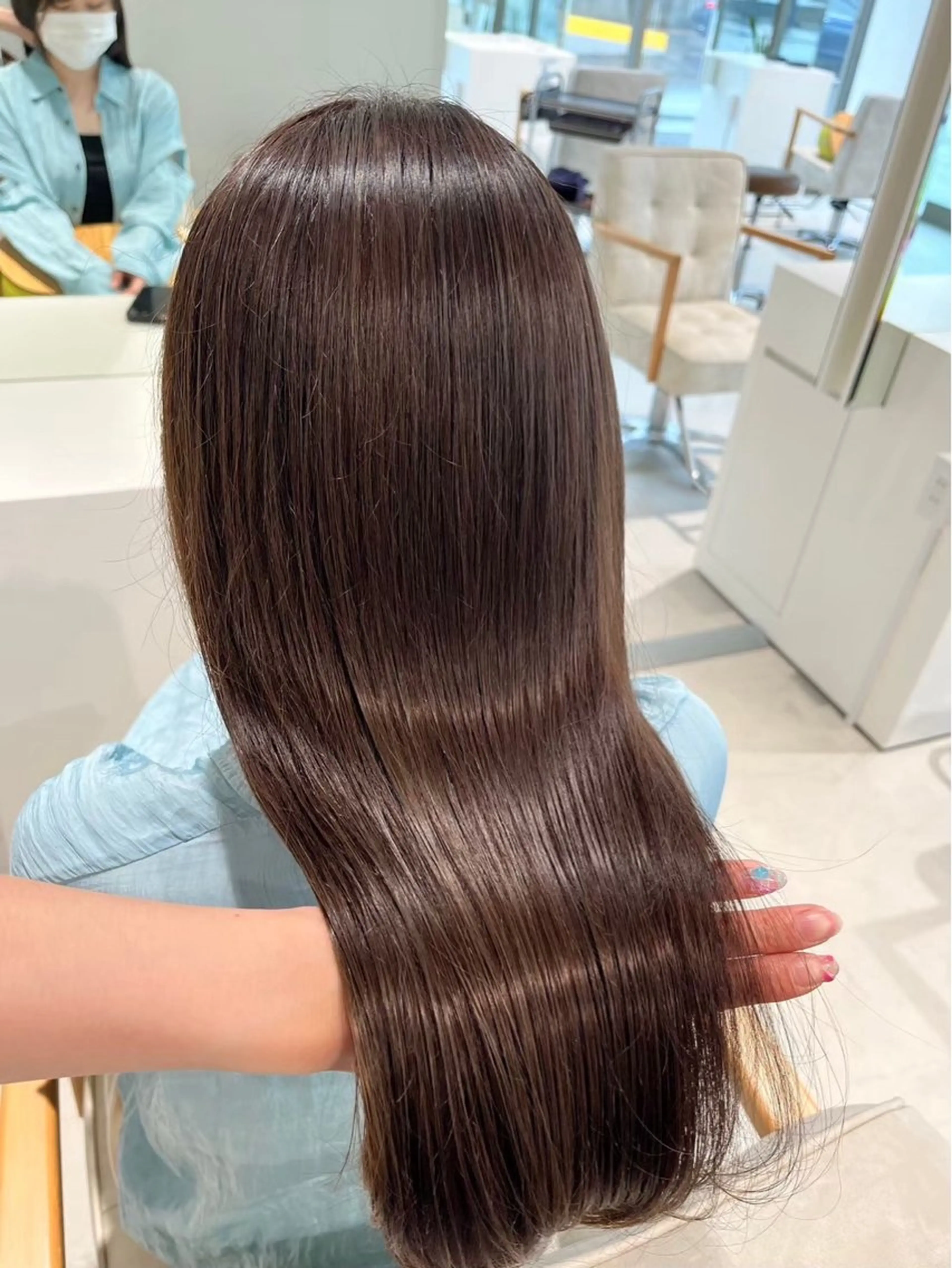 カラー トリートメント 艶カラー / あおいのヘアスタイル