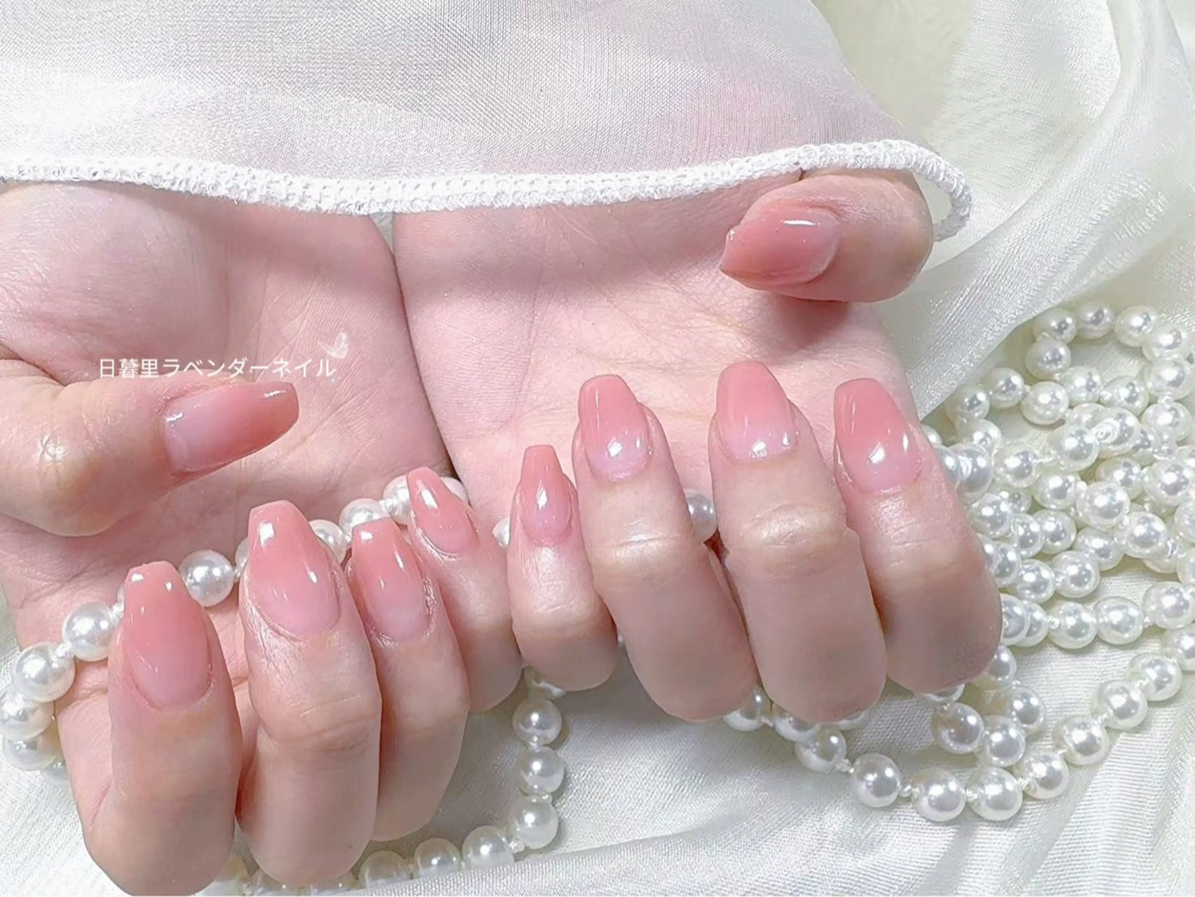 ネイル ハンドネイル 日暮里2 lavenderのネイルデザイン