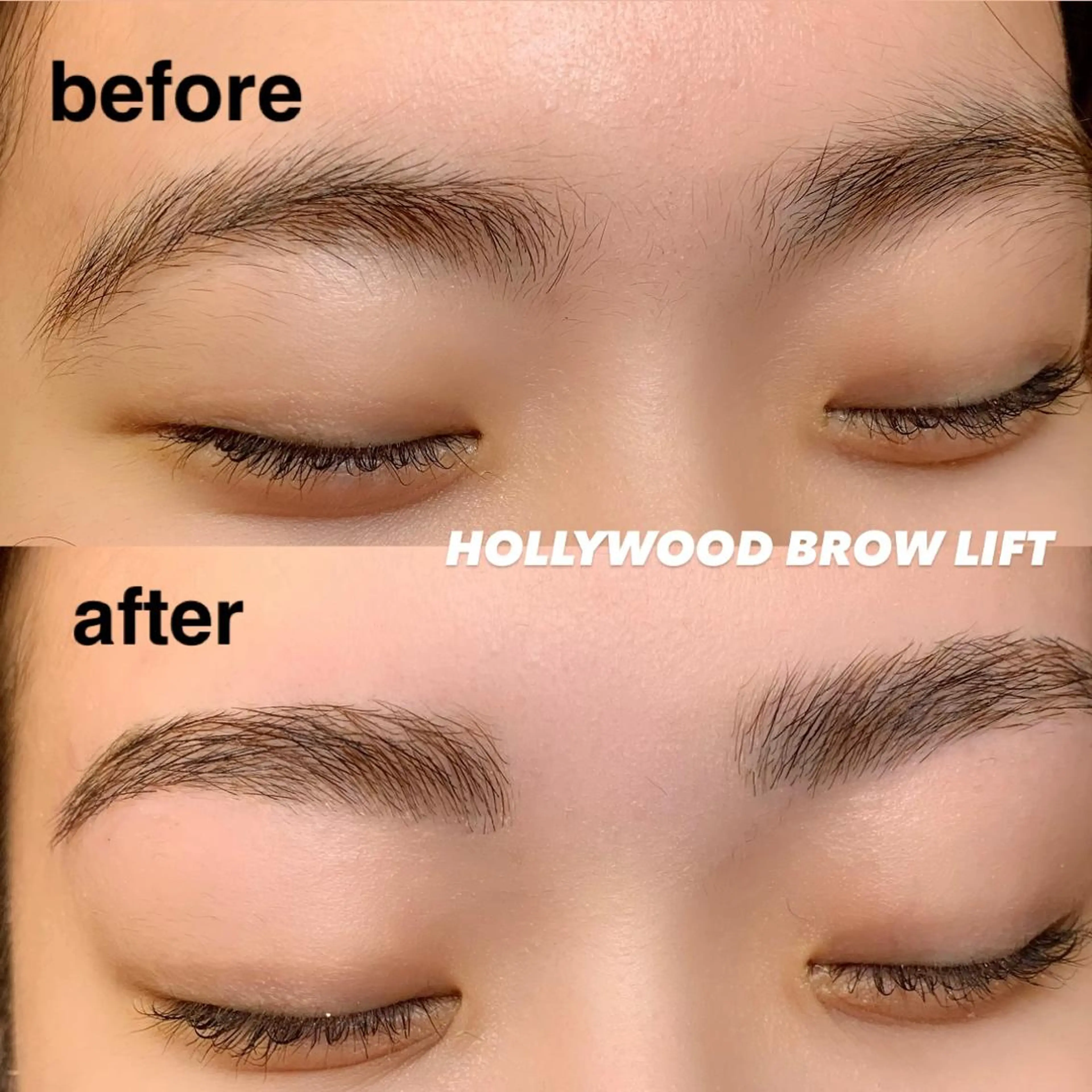 アイブロウ ハリウッドブロウリフト brow&lash WAVEのマツエク・マツパデザイン
