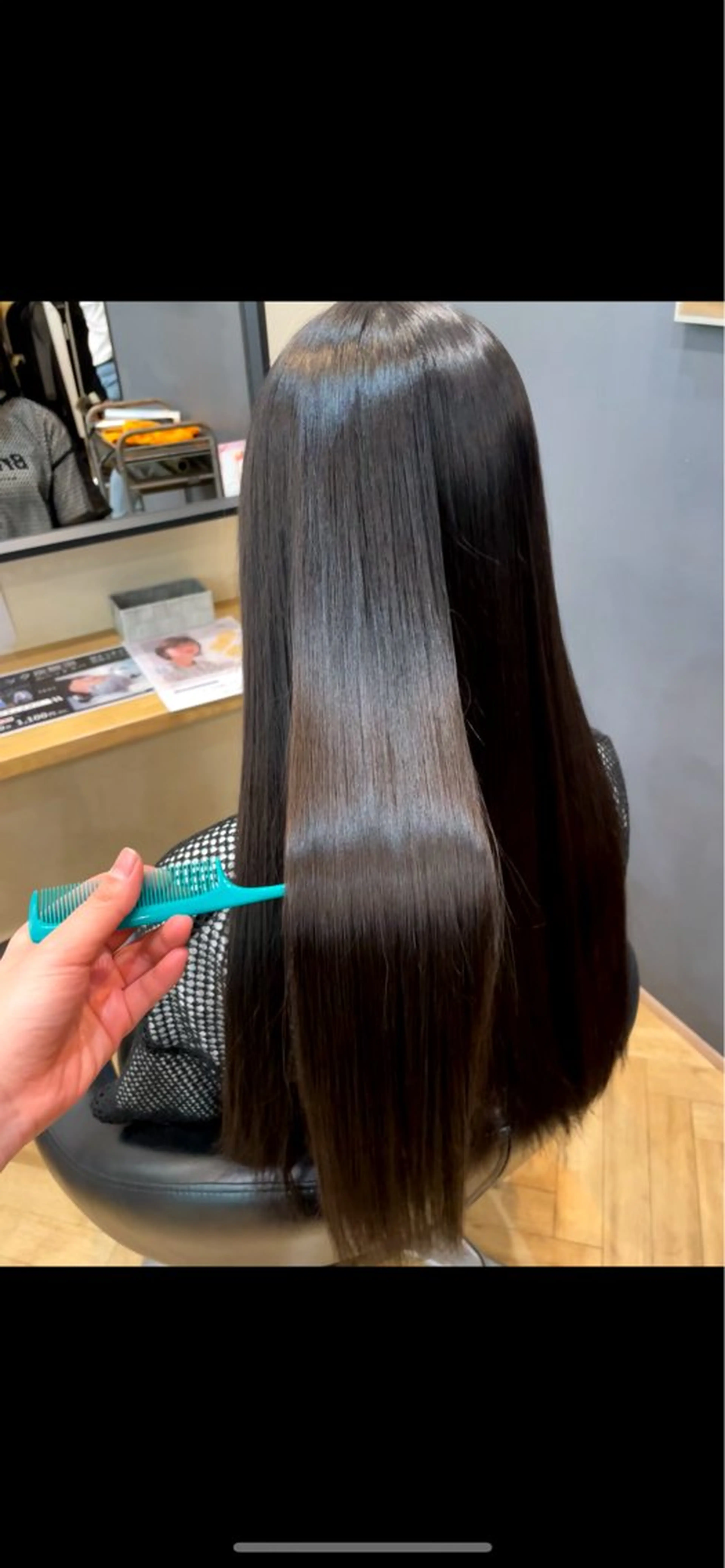【髪質改善】🌿酸性ストレート＋カット（指名料込） ✨の写真