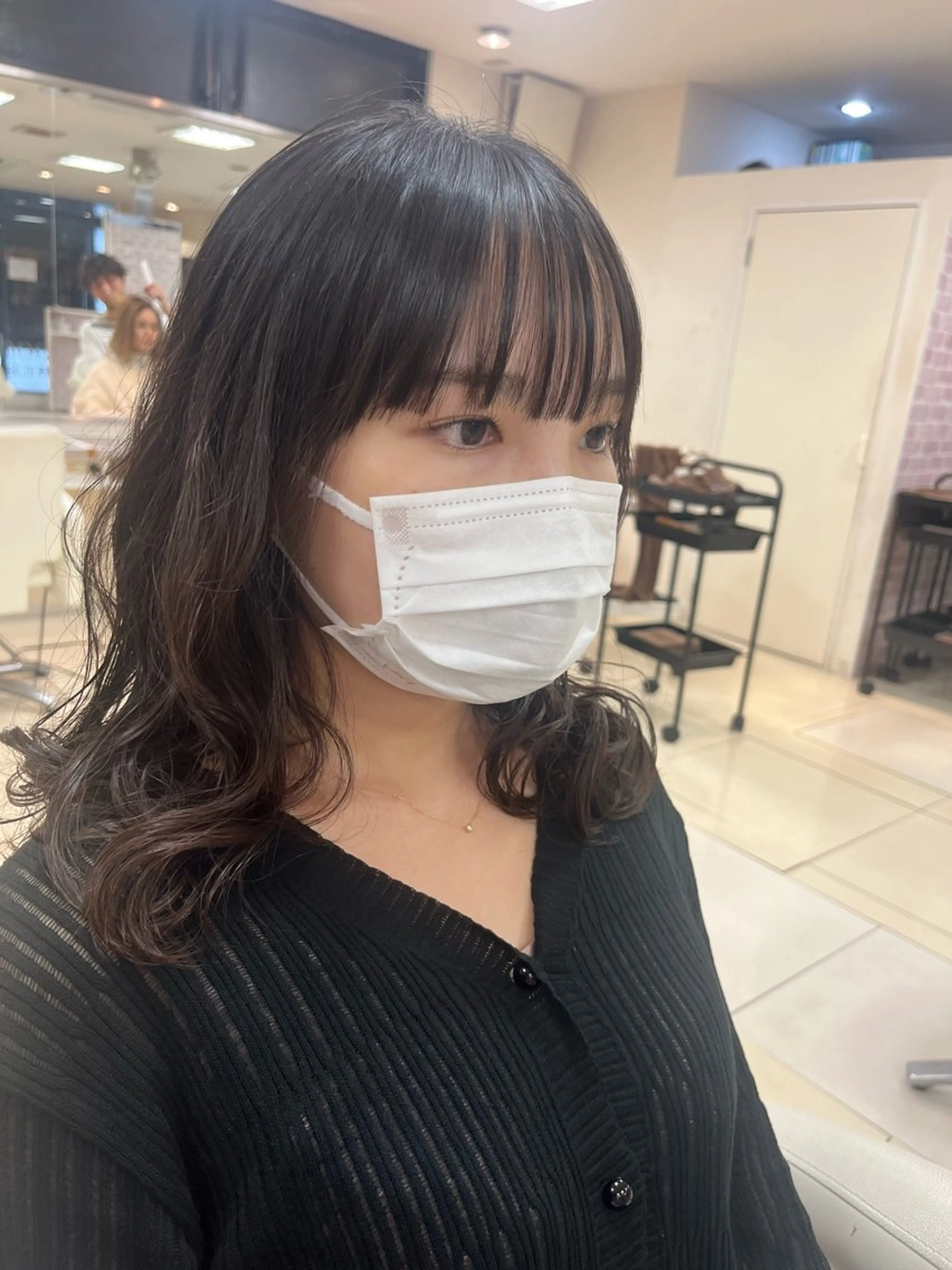 カラー 🤍ちなみ 🤍のヘアスタイル