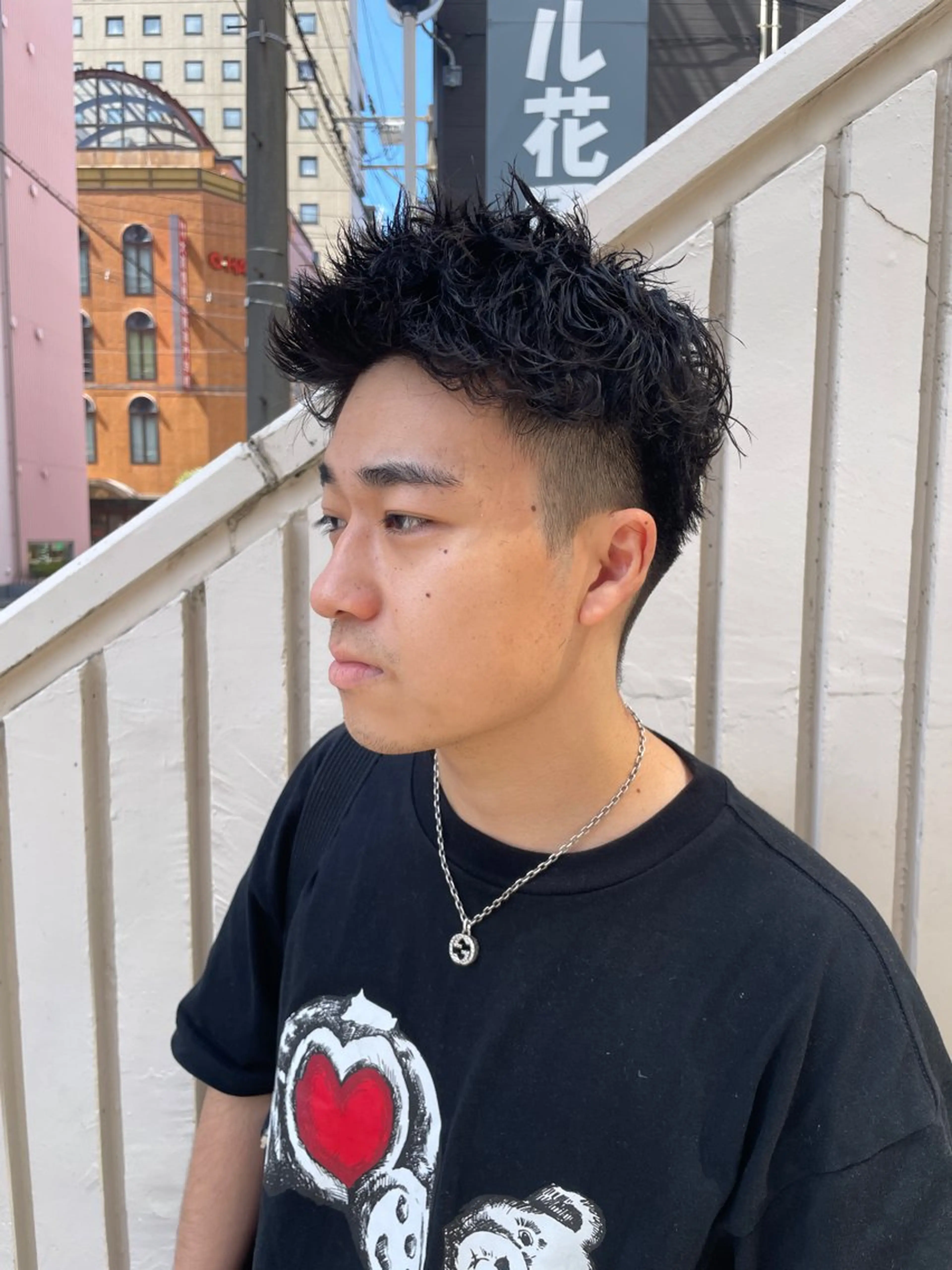 パーマ メンズ メンズパーマ 新潟メンズ/縮毛矯正 パーマ/mizukiのヘアスタイル