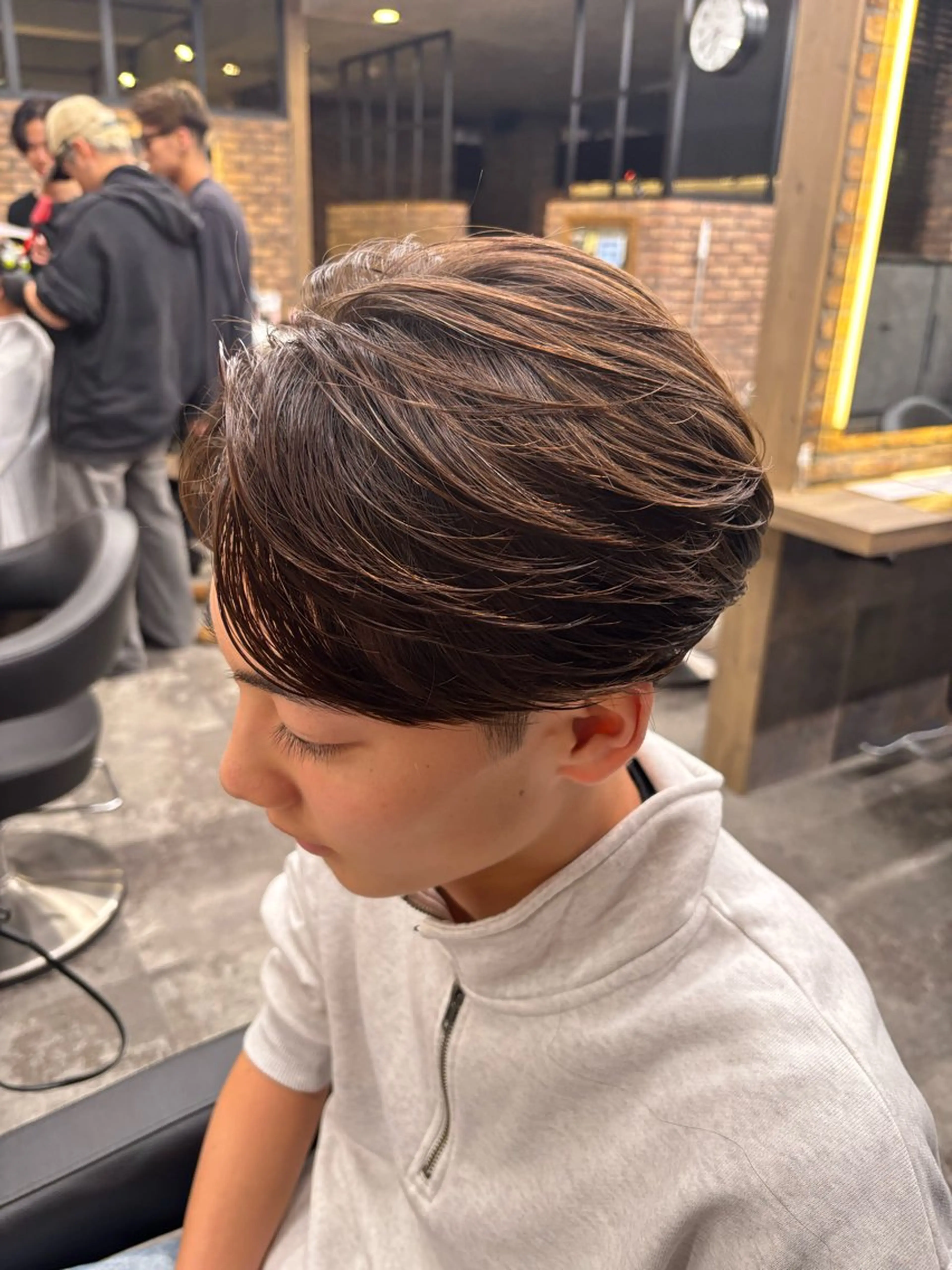 メンズ カット パーマ 🪽直毛男子の救世主 🪽フェザーパーマのヘアスタイル