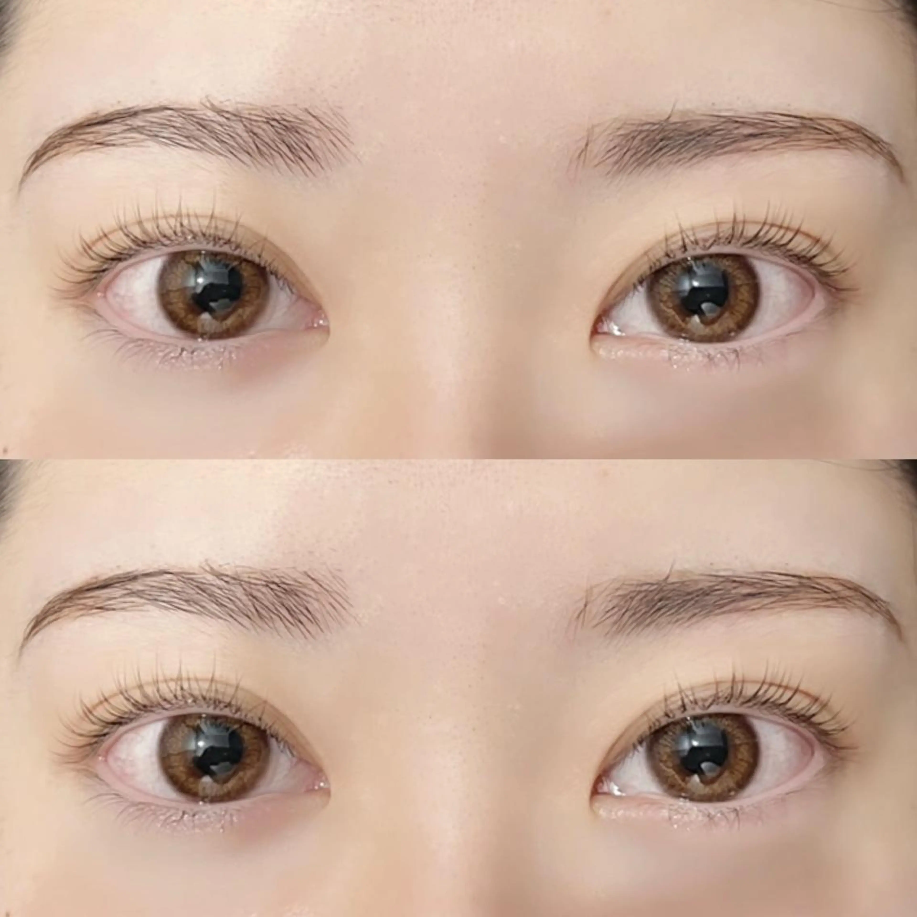 マツエク・マツパ アイブロウ フラットラッシュ パリジェンヌラッシュリフト まつげパーマ 下まつげエクステ 一重×まつ毛パーマ Cherie Kawaguchiのマツエク・マツパデザイン