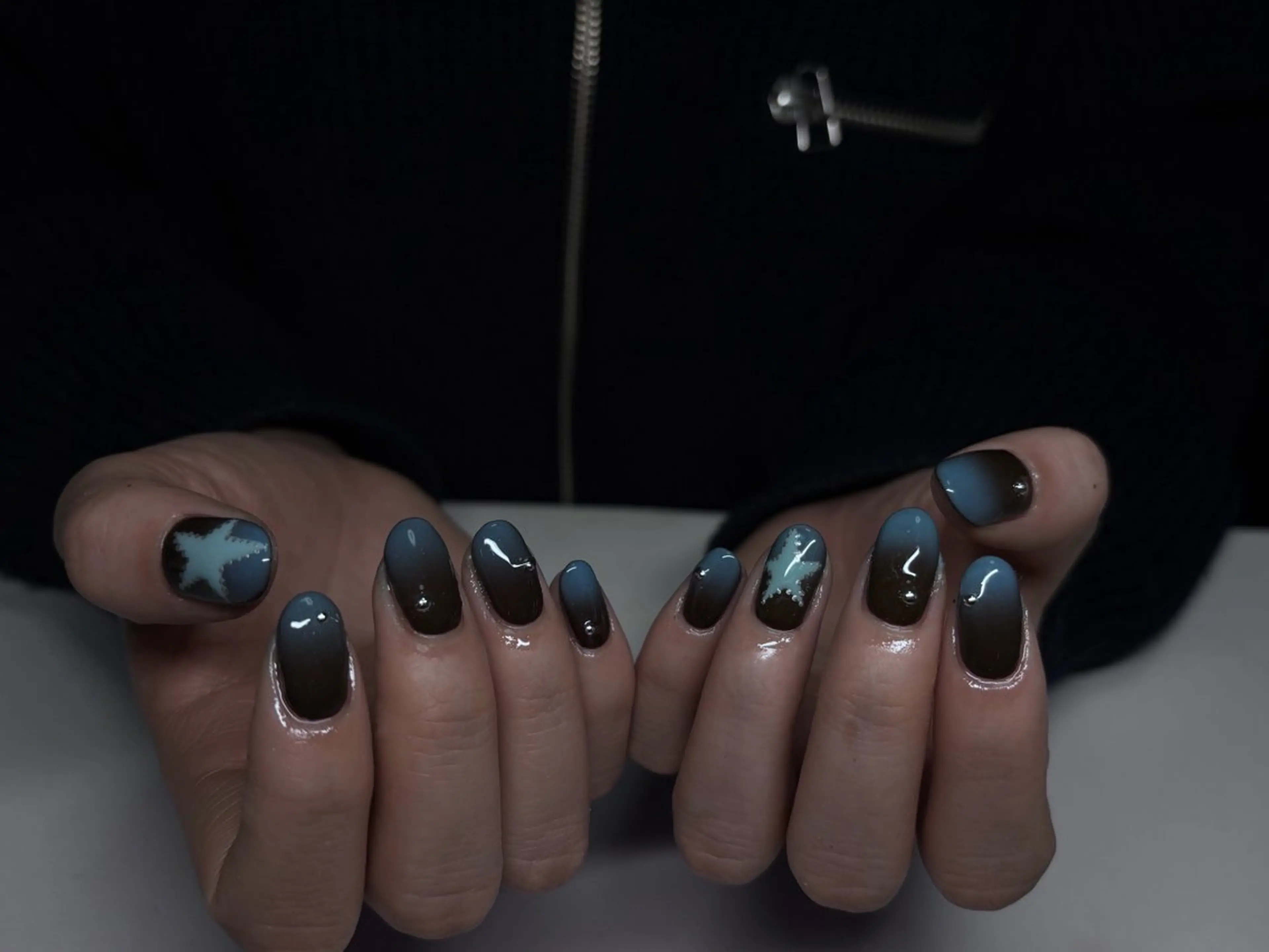 ネイル グラデーション ハンドネイル nayu nailのネイルデザイン