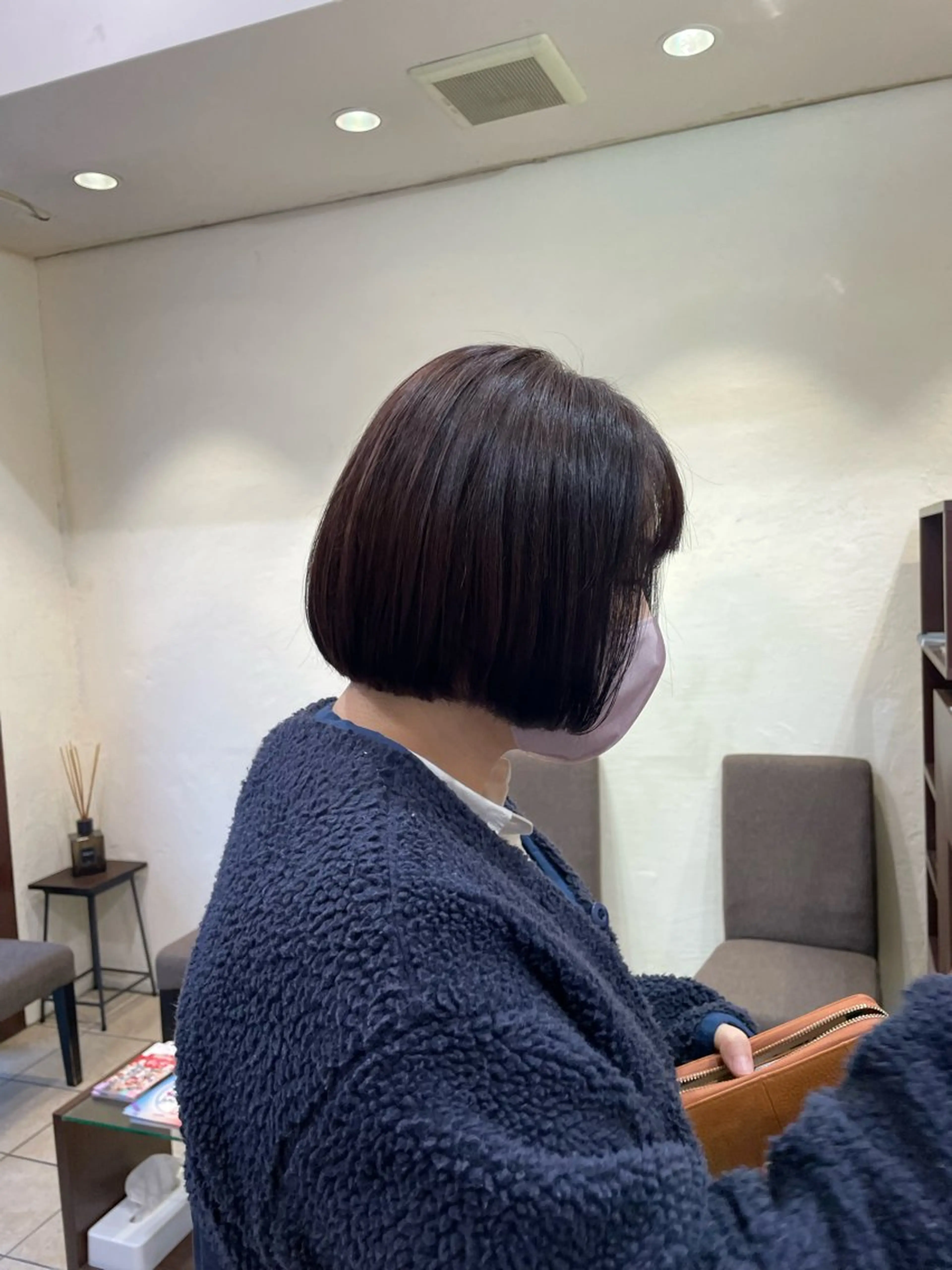 ショート カット ヘアカラー 桑田 新菜のヘアスタイル