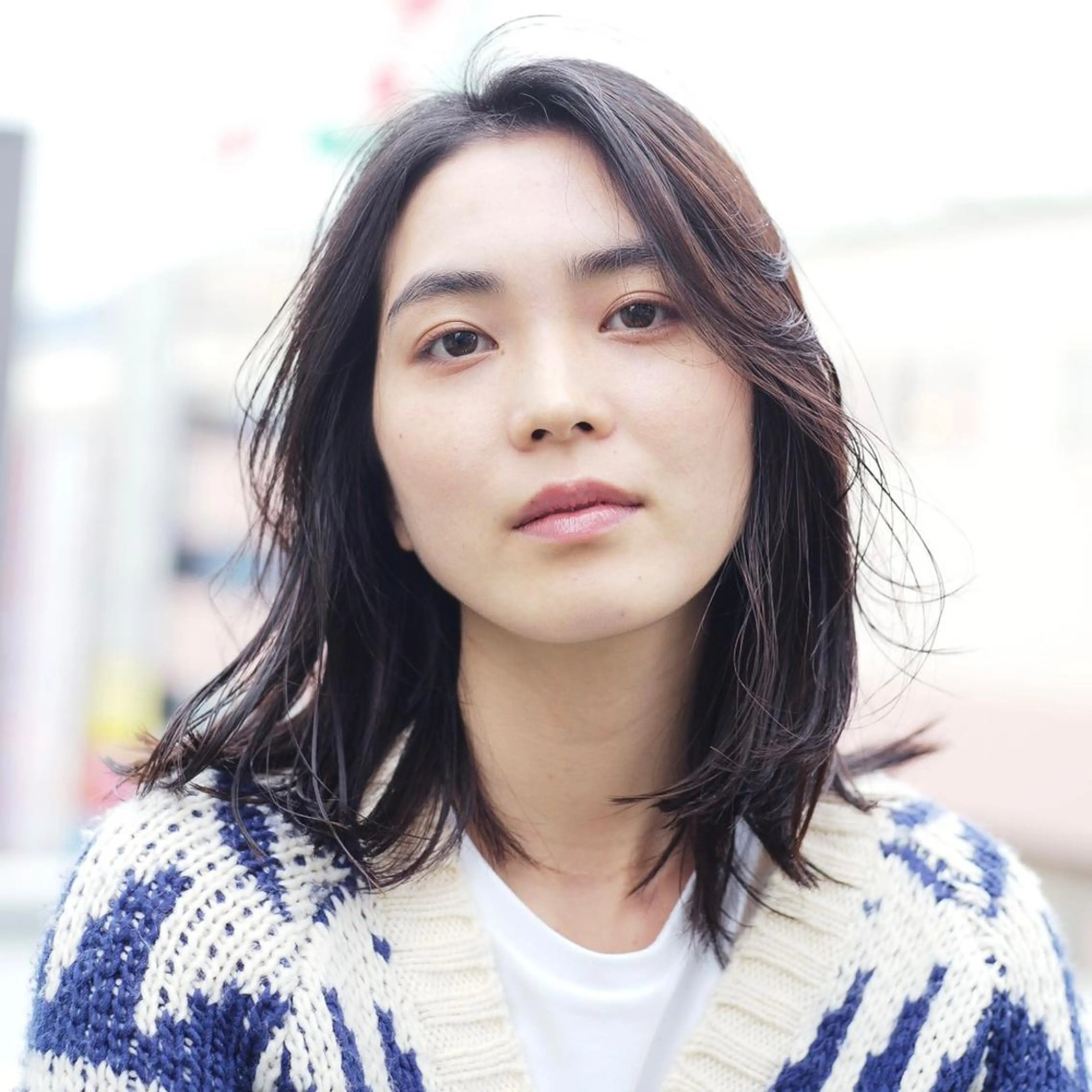 セミロング カラー stylist田口 祐歩のヘアスタイル