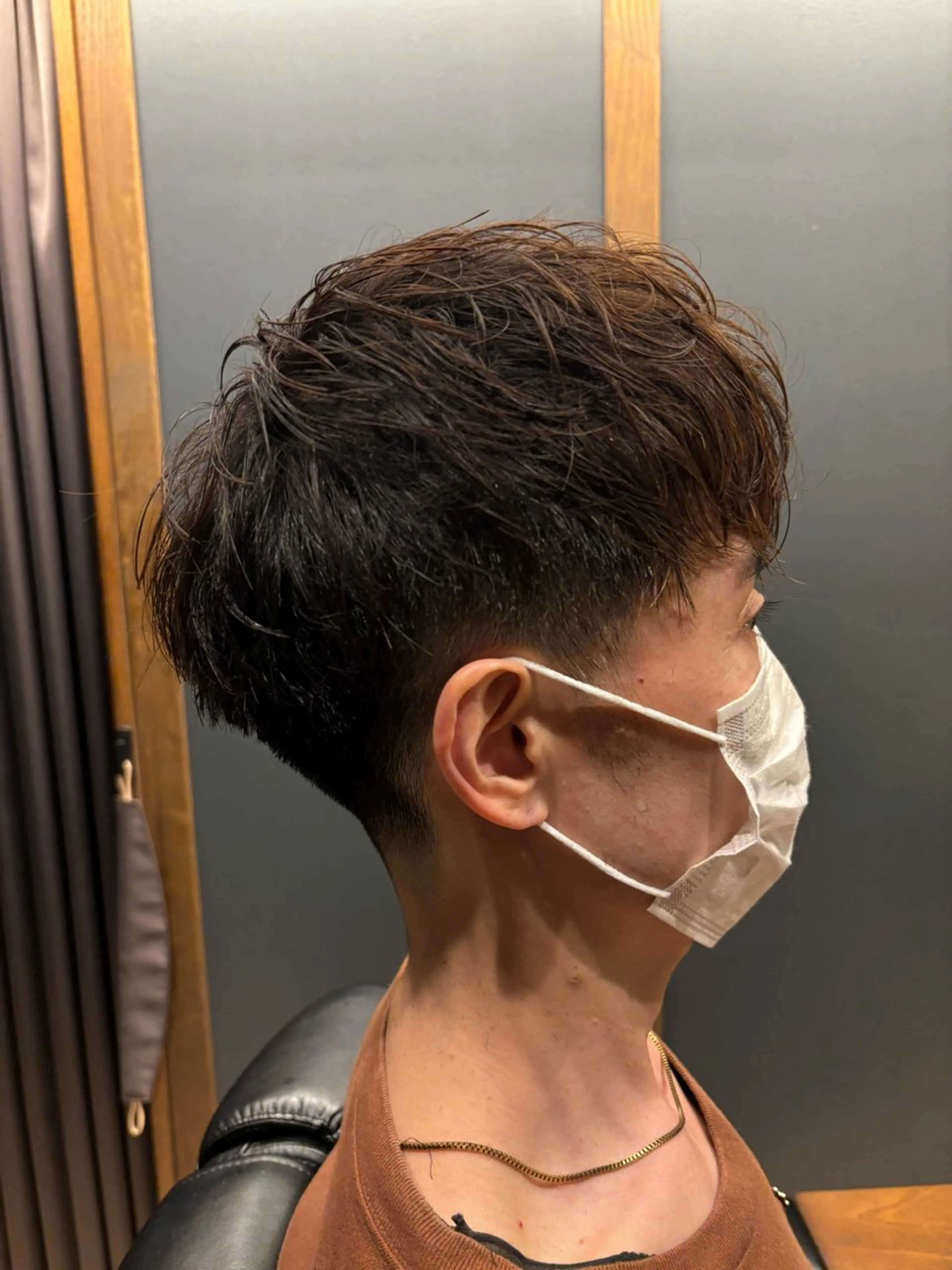 メンズ マッシュ メンズパーマ/ 大須田 倭のヘアスタイル