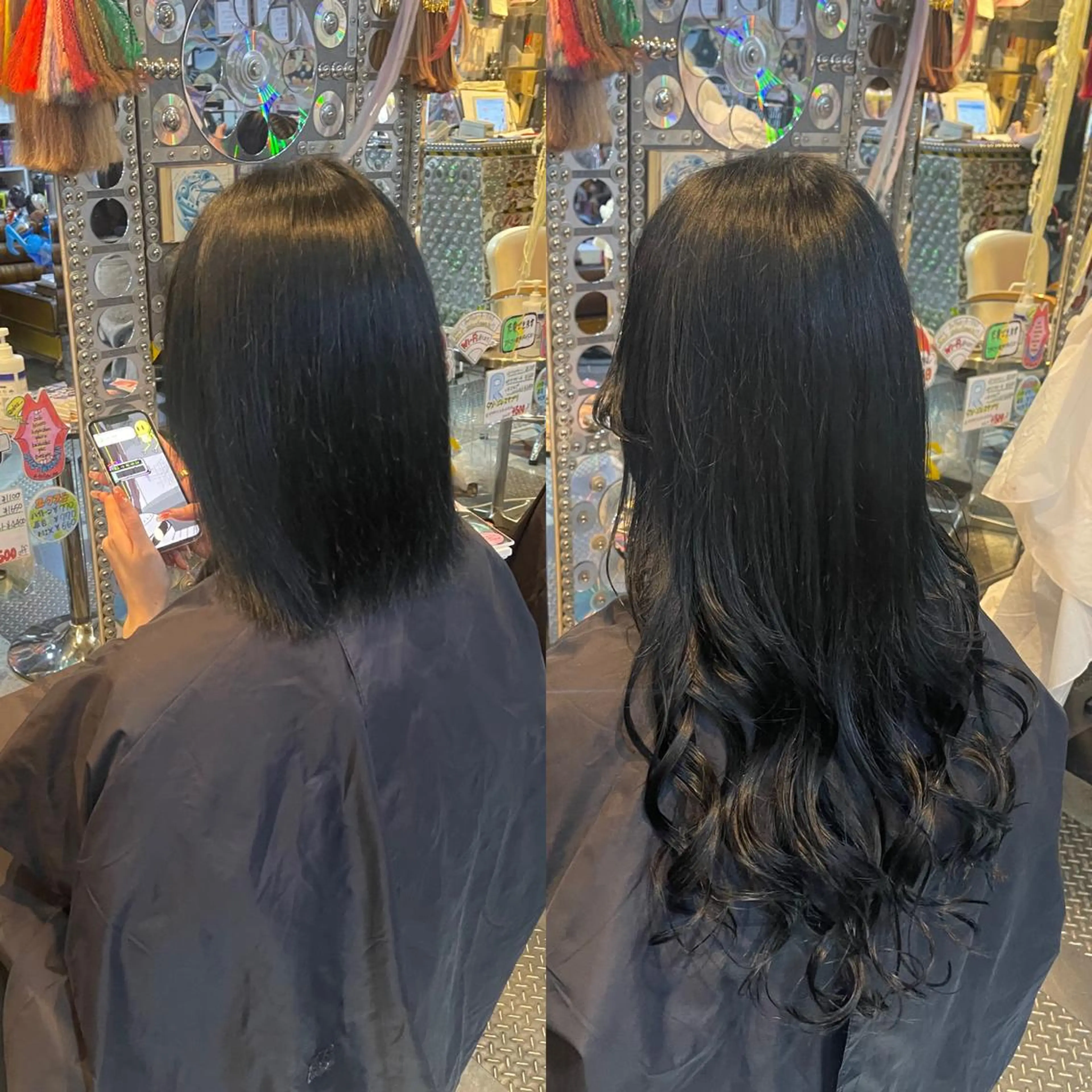 最高級シールエクステ47cm 【胸下くらい】60本の写真