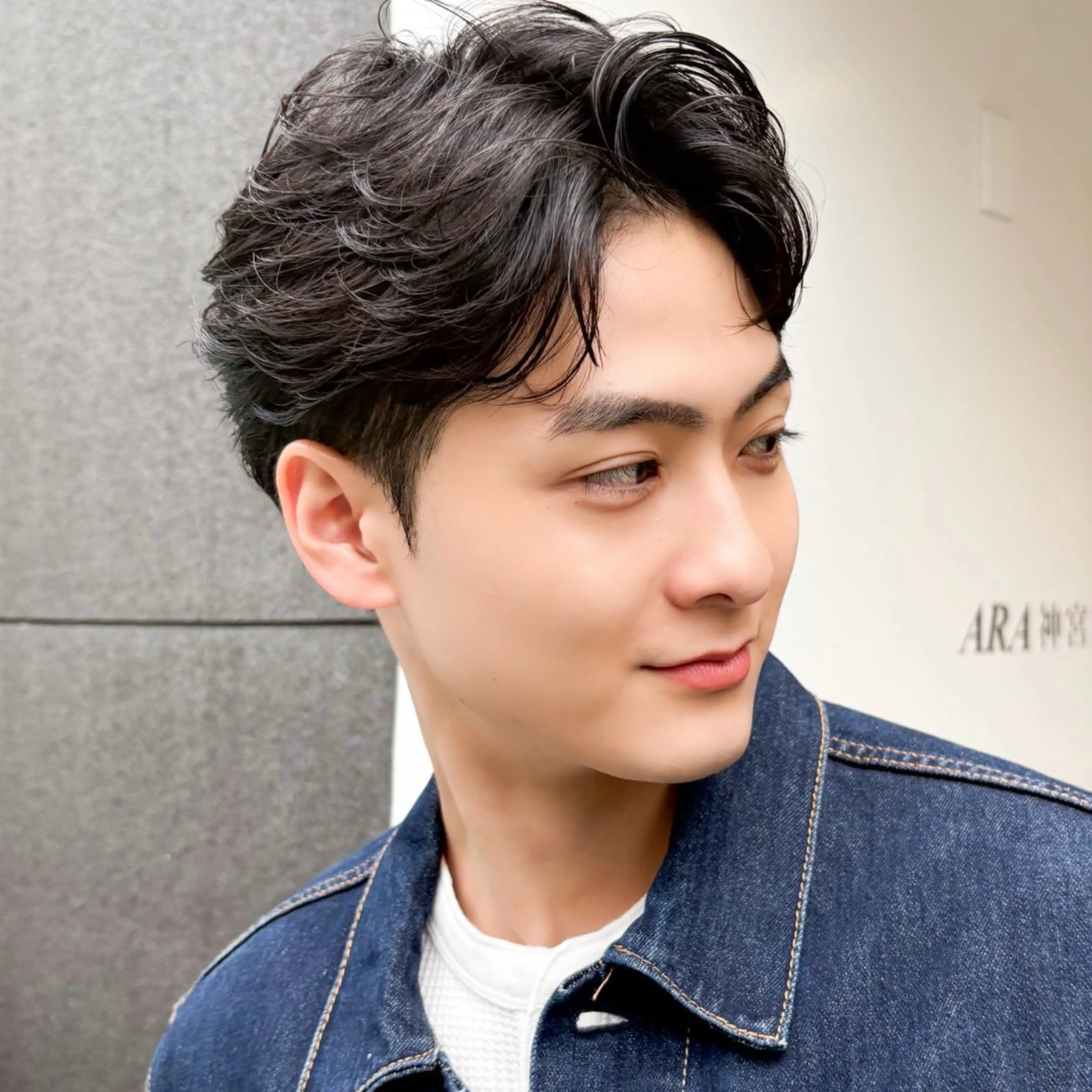 パーマ メンズ カット メンズパーマ💈藤田 晃志のヘアスタイル