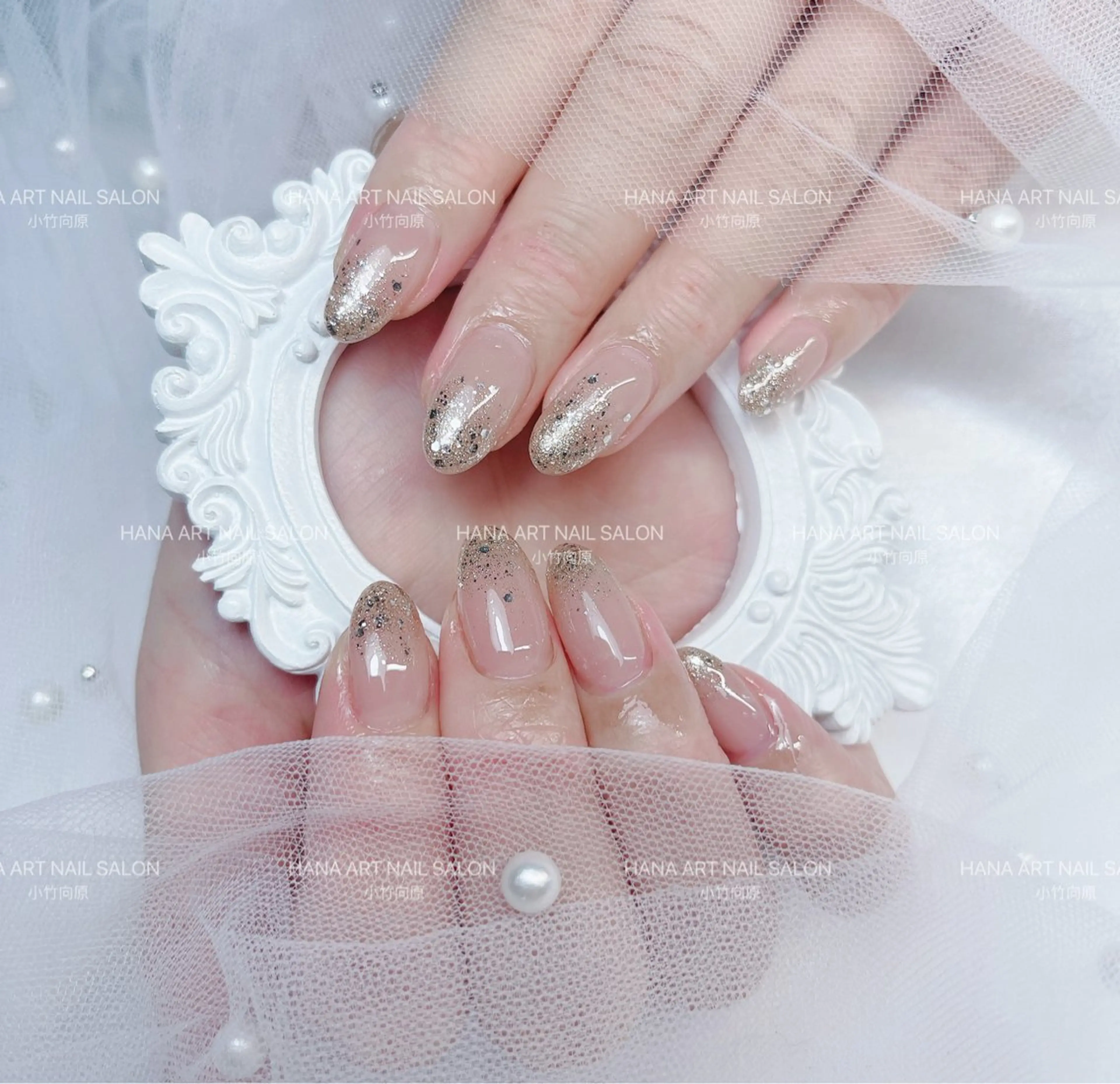 ネイル ハンドネイル HANA ART NAIL SALONのネイルデザイン