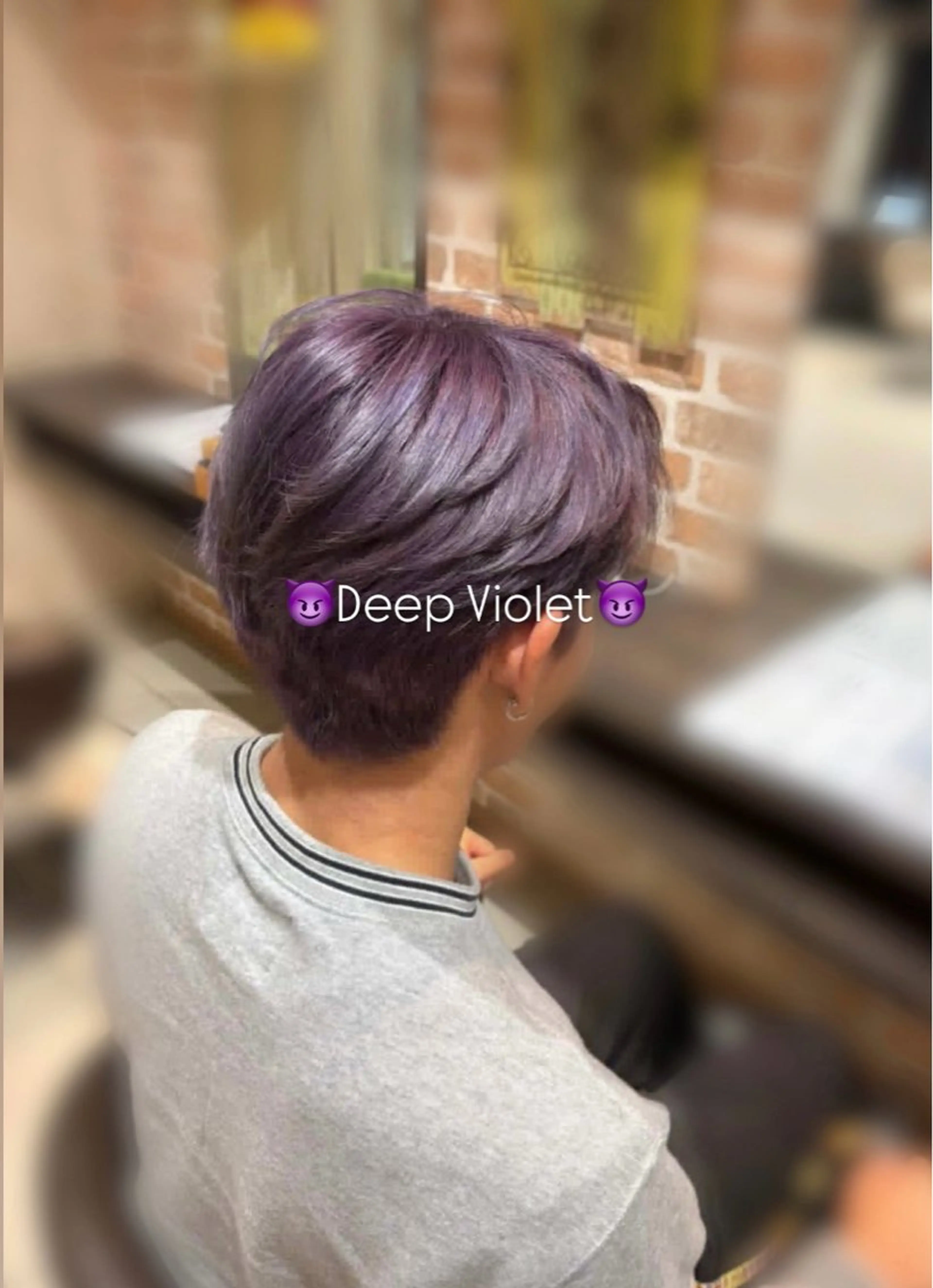 ショート カラー ヘアカラー トリートメント EARTH coiffure beaute 小山店所属・EARTH小山店 /YUNAのヘアスタイル