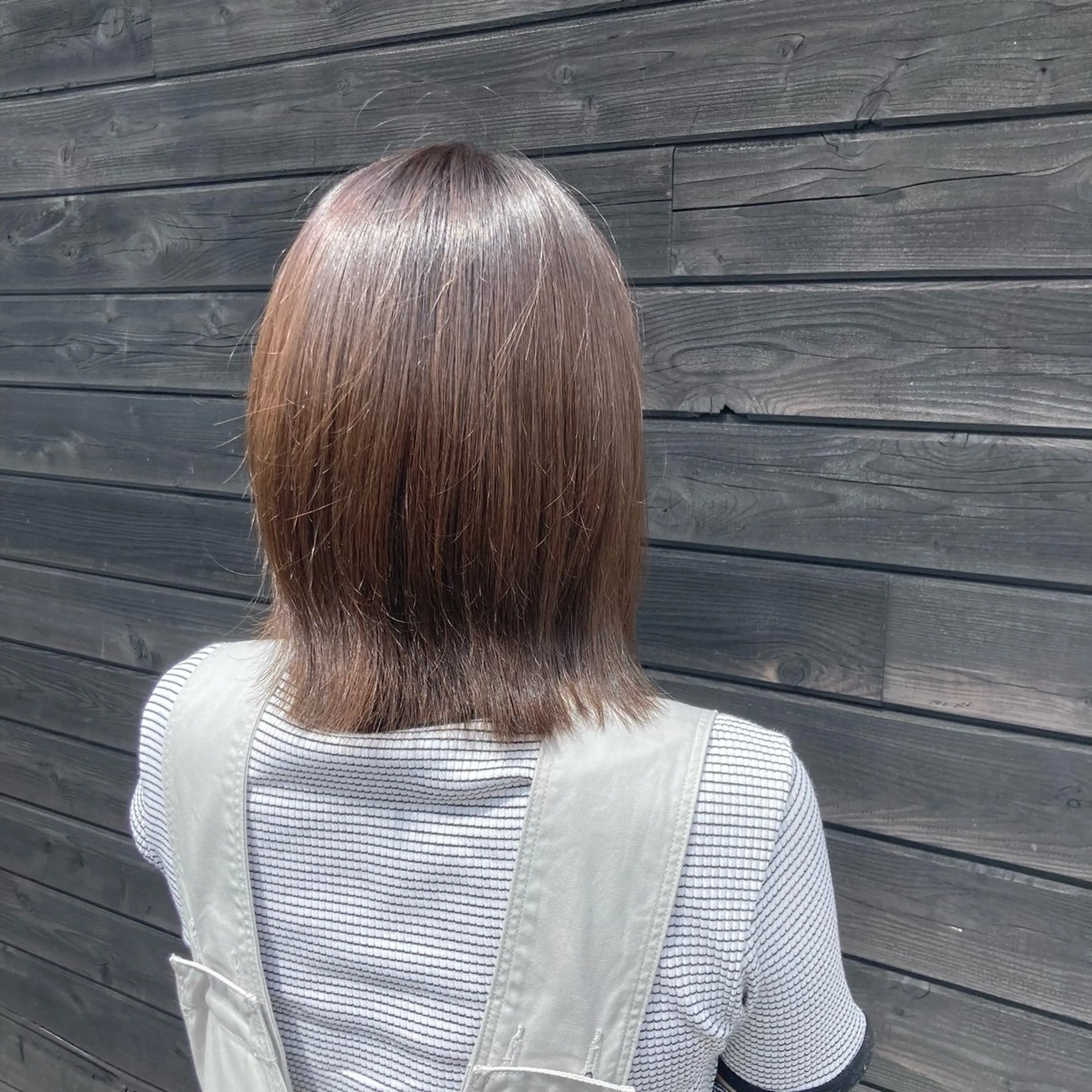 ミディアム レイヤー/顔まわり/ 南草津/ゴトウのヘアスタイル