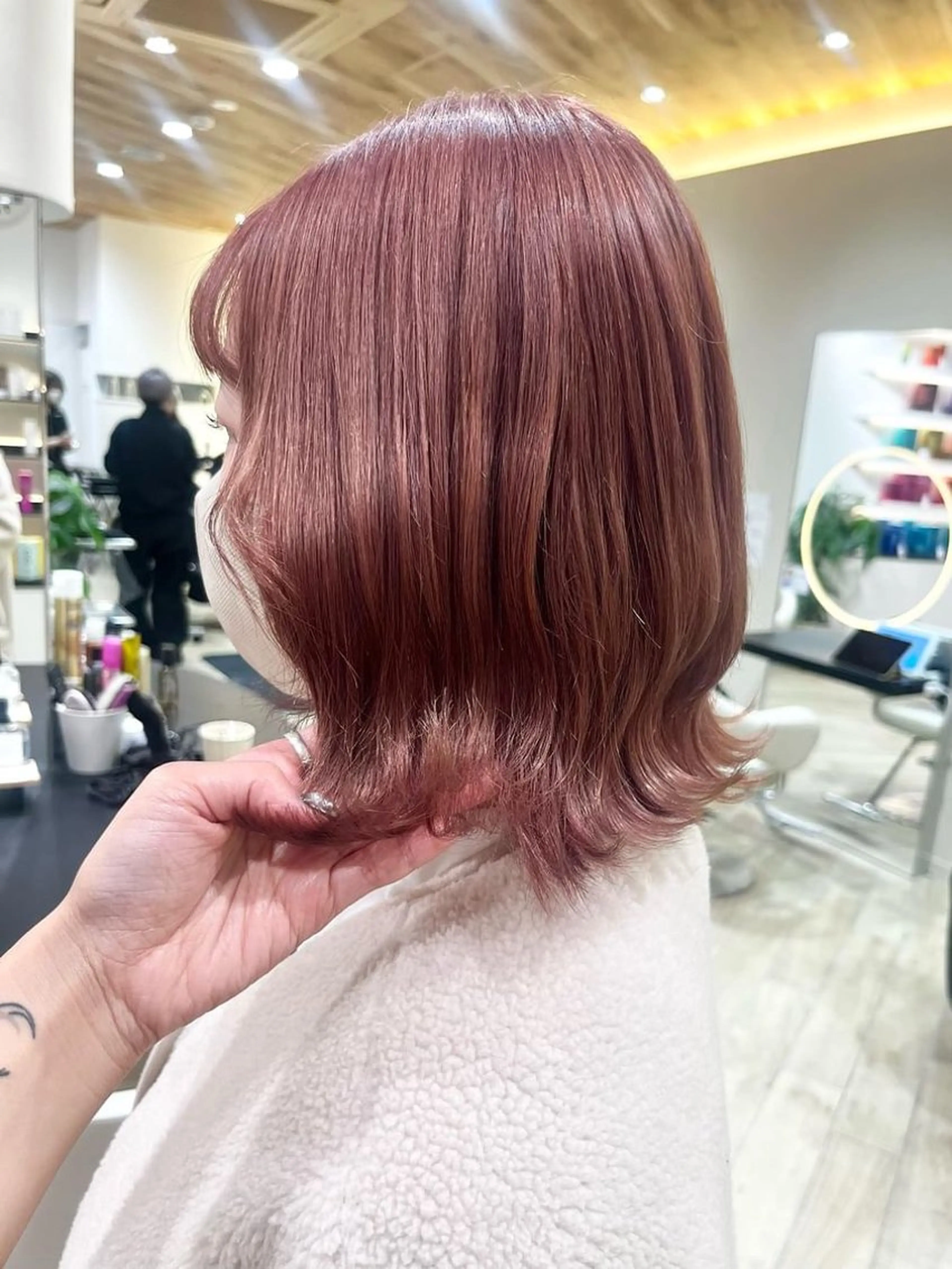ミディアム カラー は る か モデル募集中のヘアスタイル