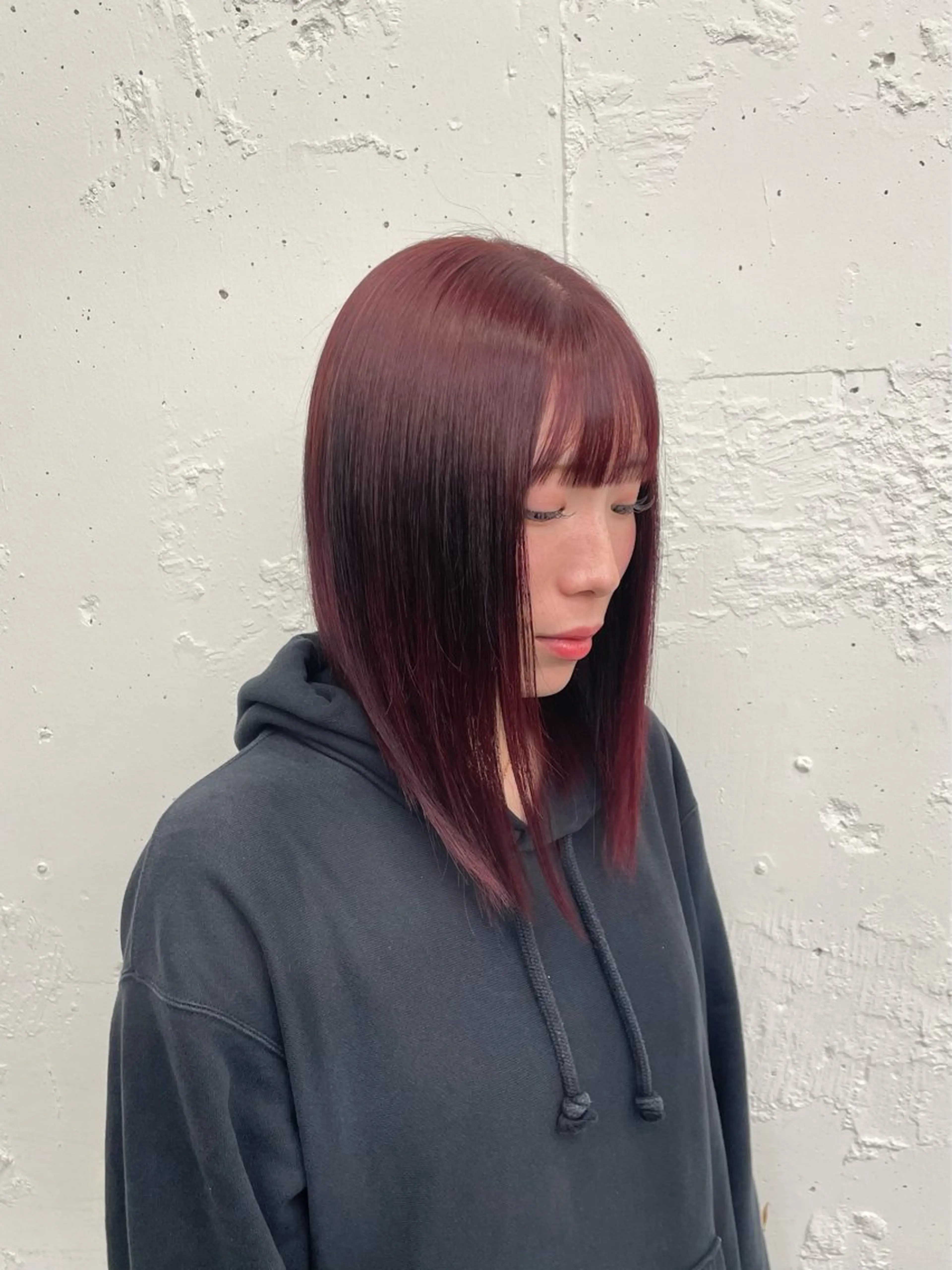 ミディアム カラー コーンロウ／ブレイズ SYUのヘアスタイル