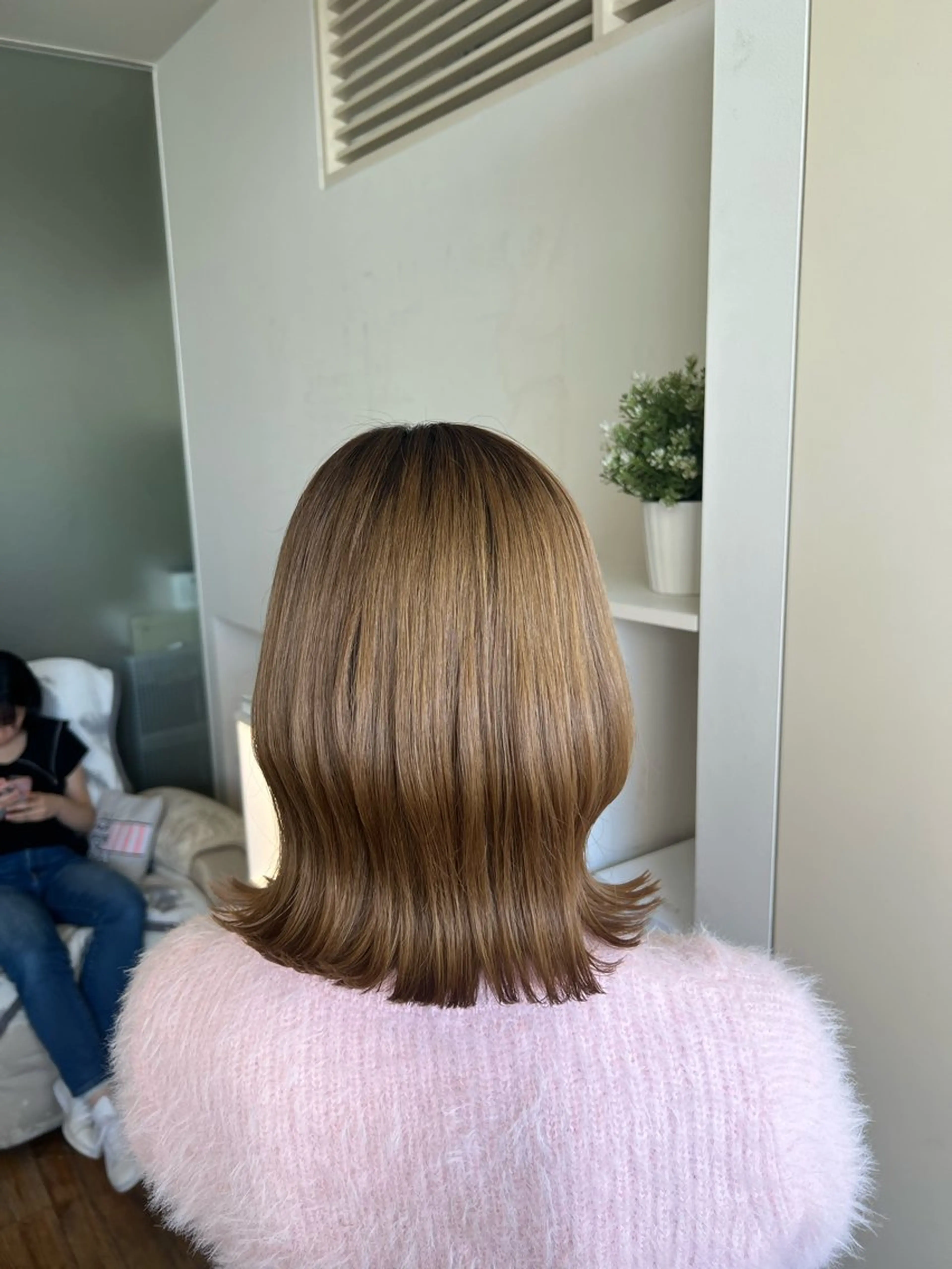 ミディアム ヘアカラー トリートメント 竹添 有梨沙のヘアスタイル