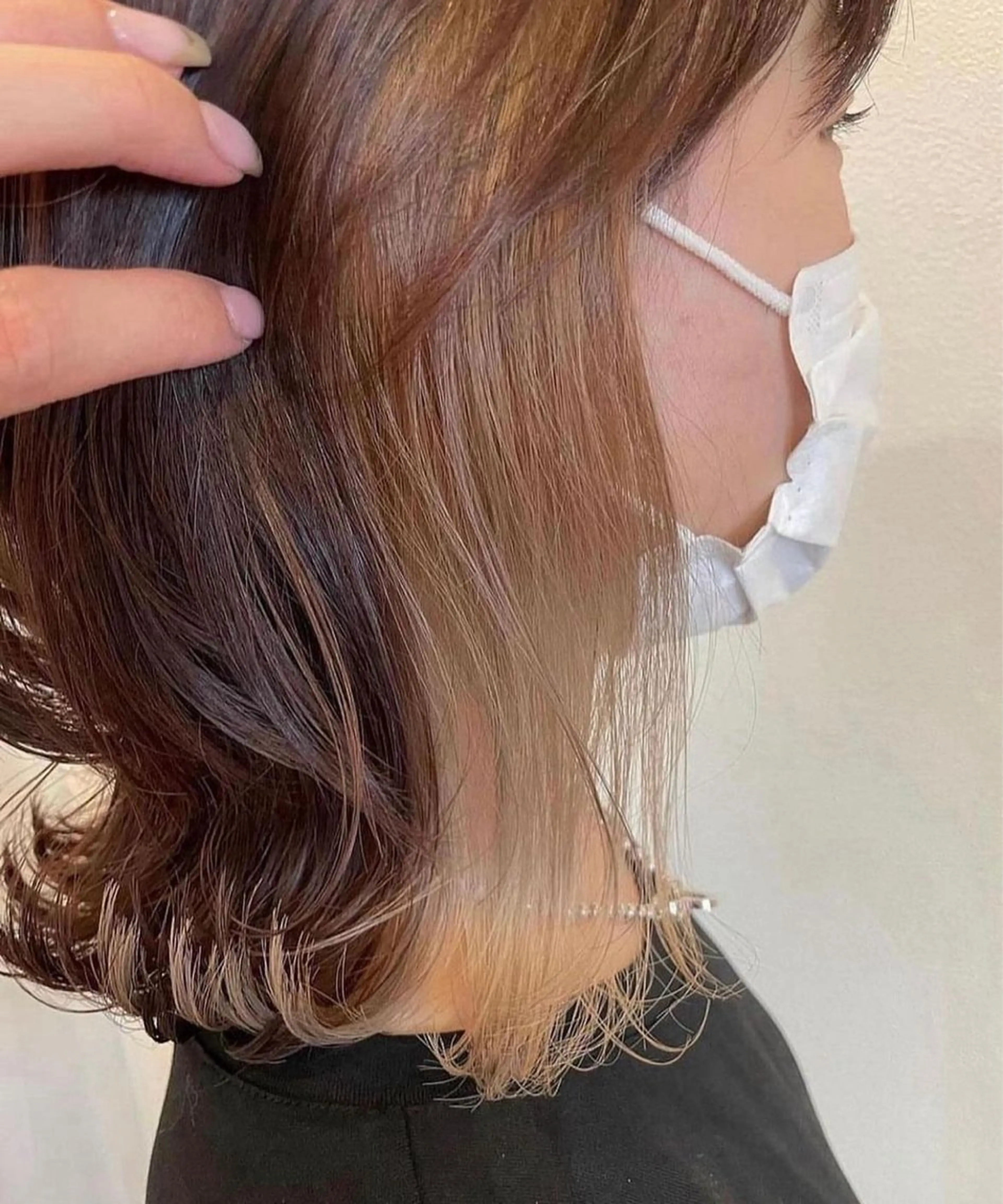 ミディアム カラー 木下 マサキのヘアスタイル