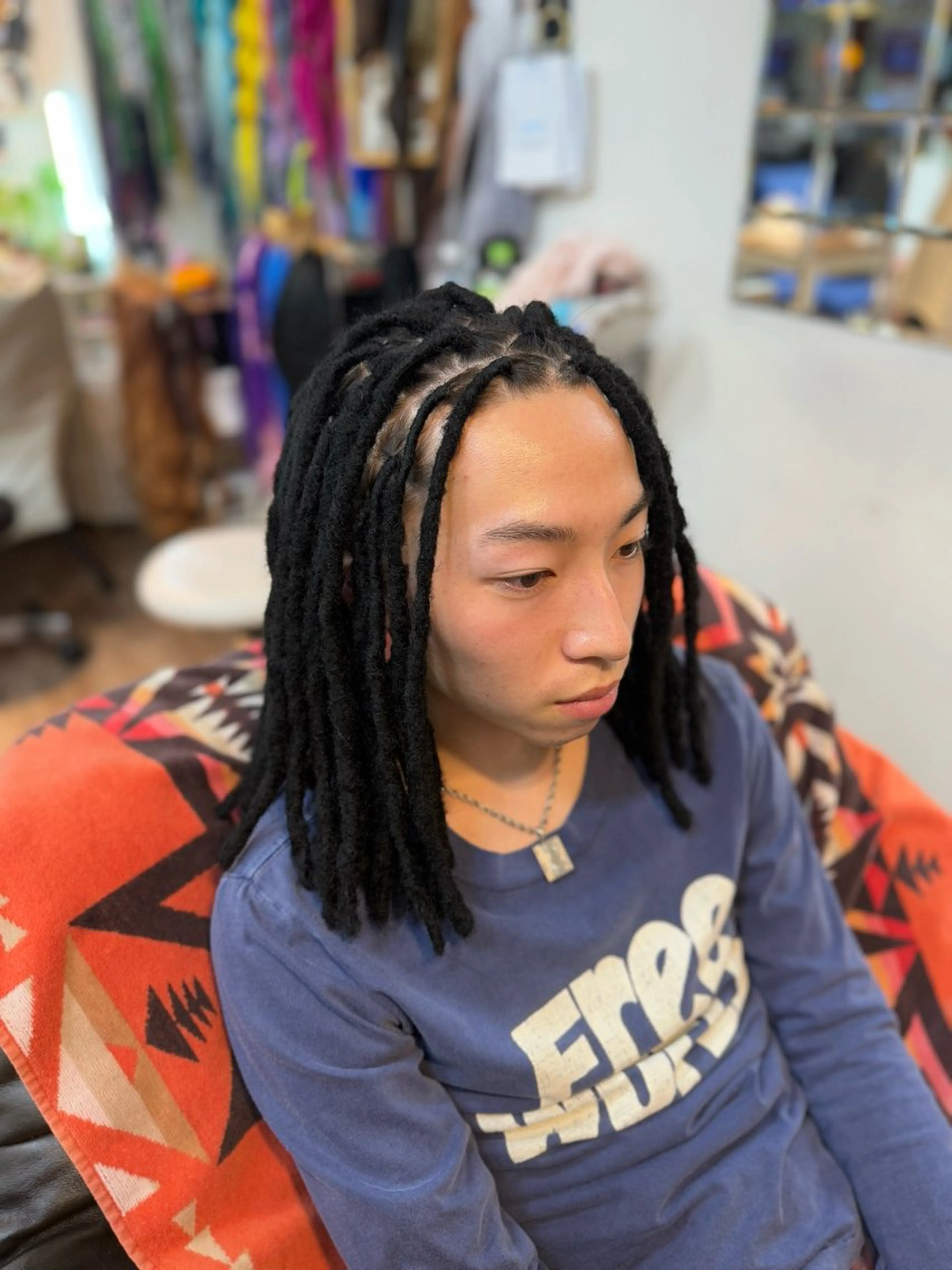 ミディアム メンズ scamp⭐️ さくらのヘアスタイル