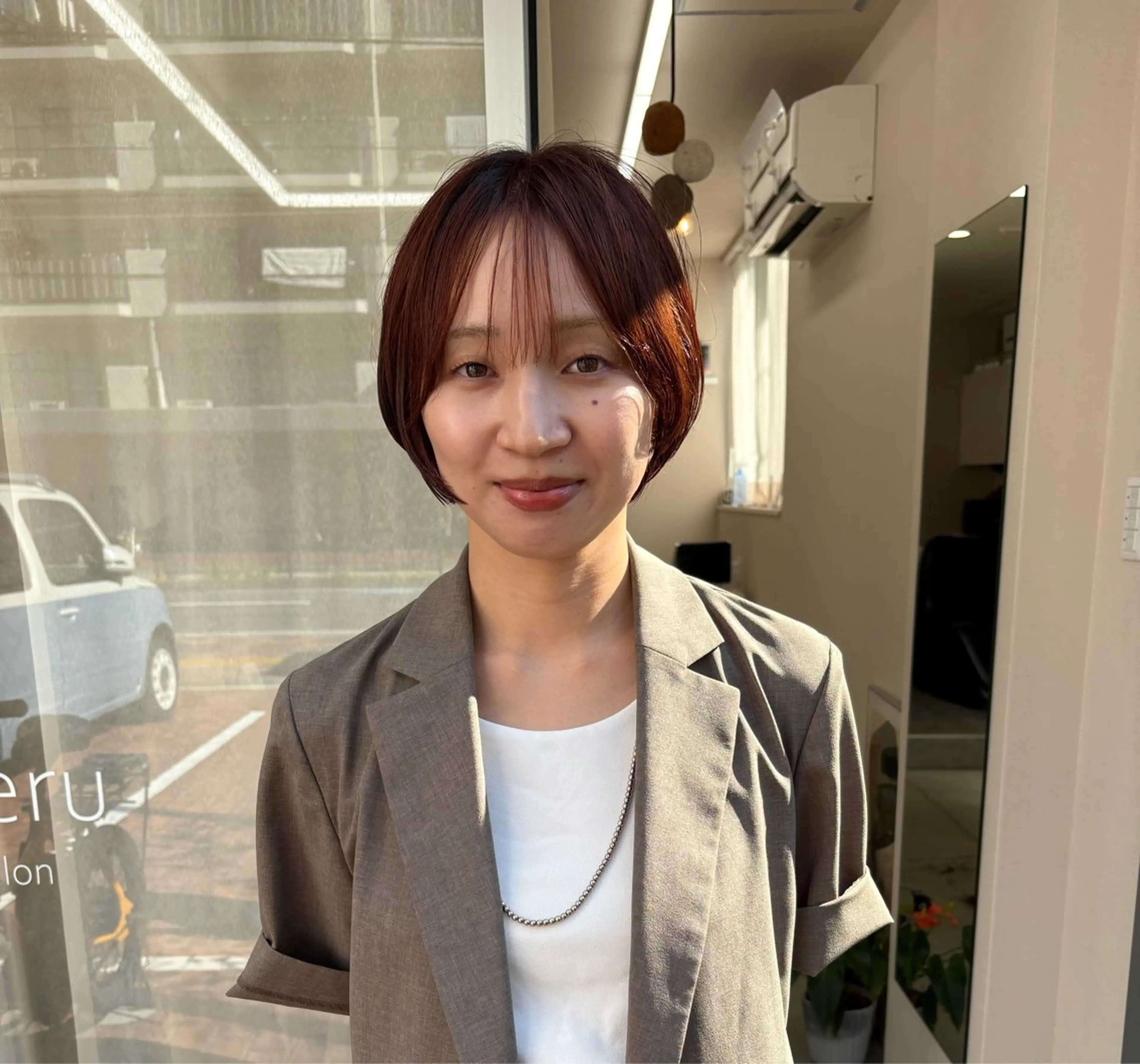 ショート カラー Hareru 豊田 修廣のヘアスタイル