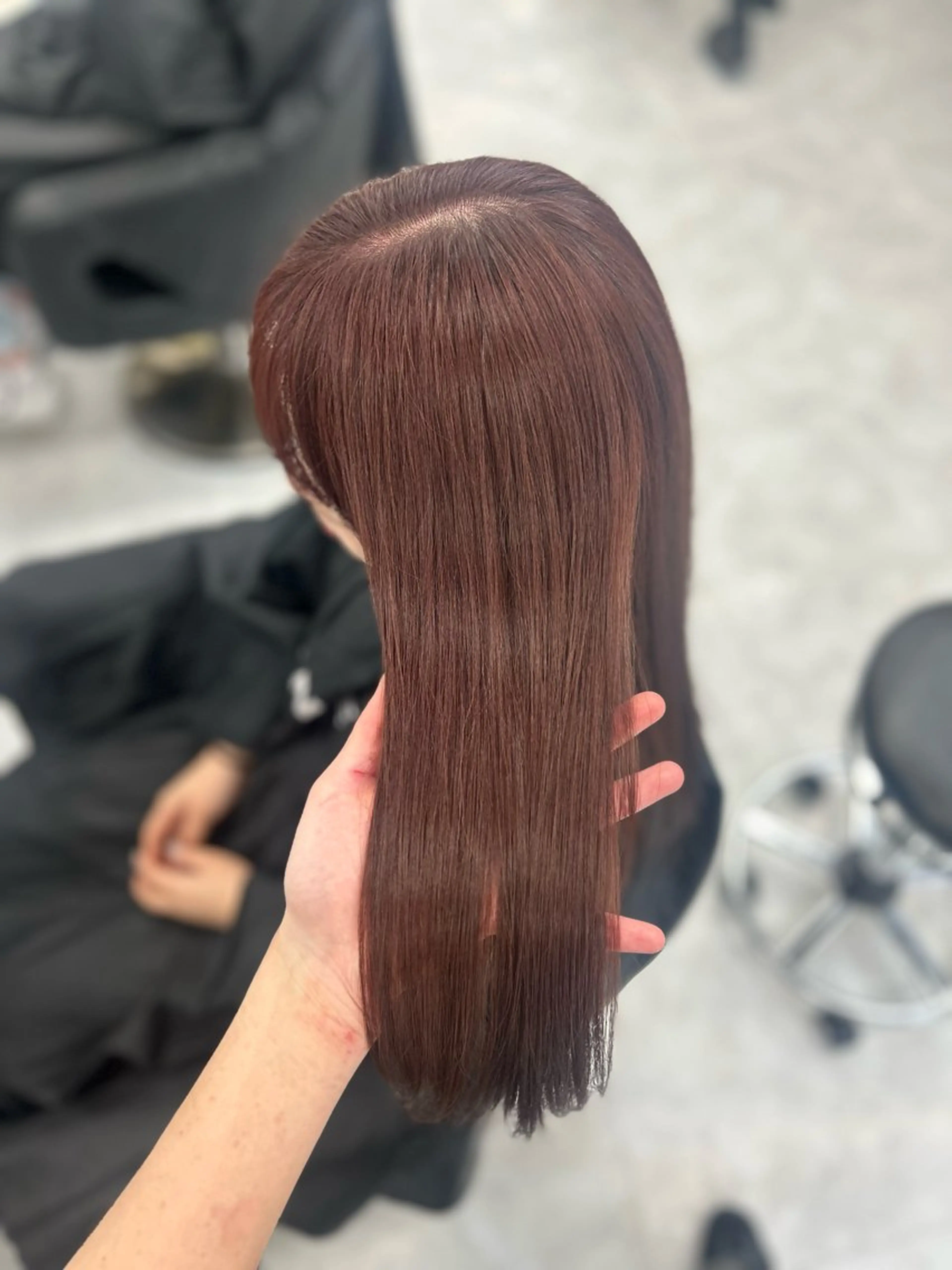 セミロング 🥀艶髪/似合わせ 暖色/まな🥀のヘアスタイル