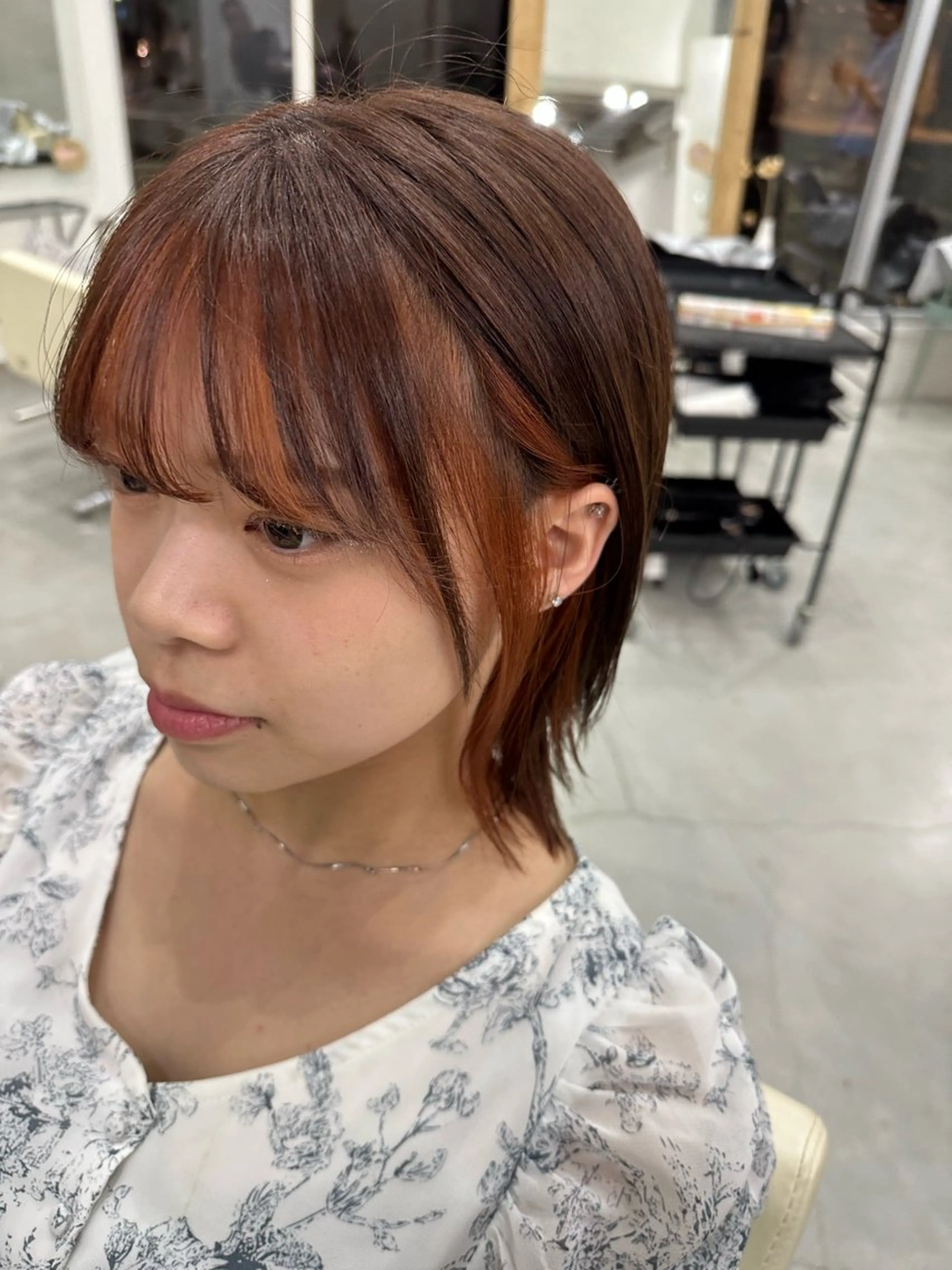 ショート カラー さあや 【透け感/艶感】のヘアスタイル